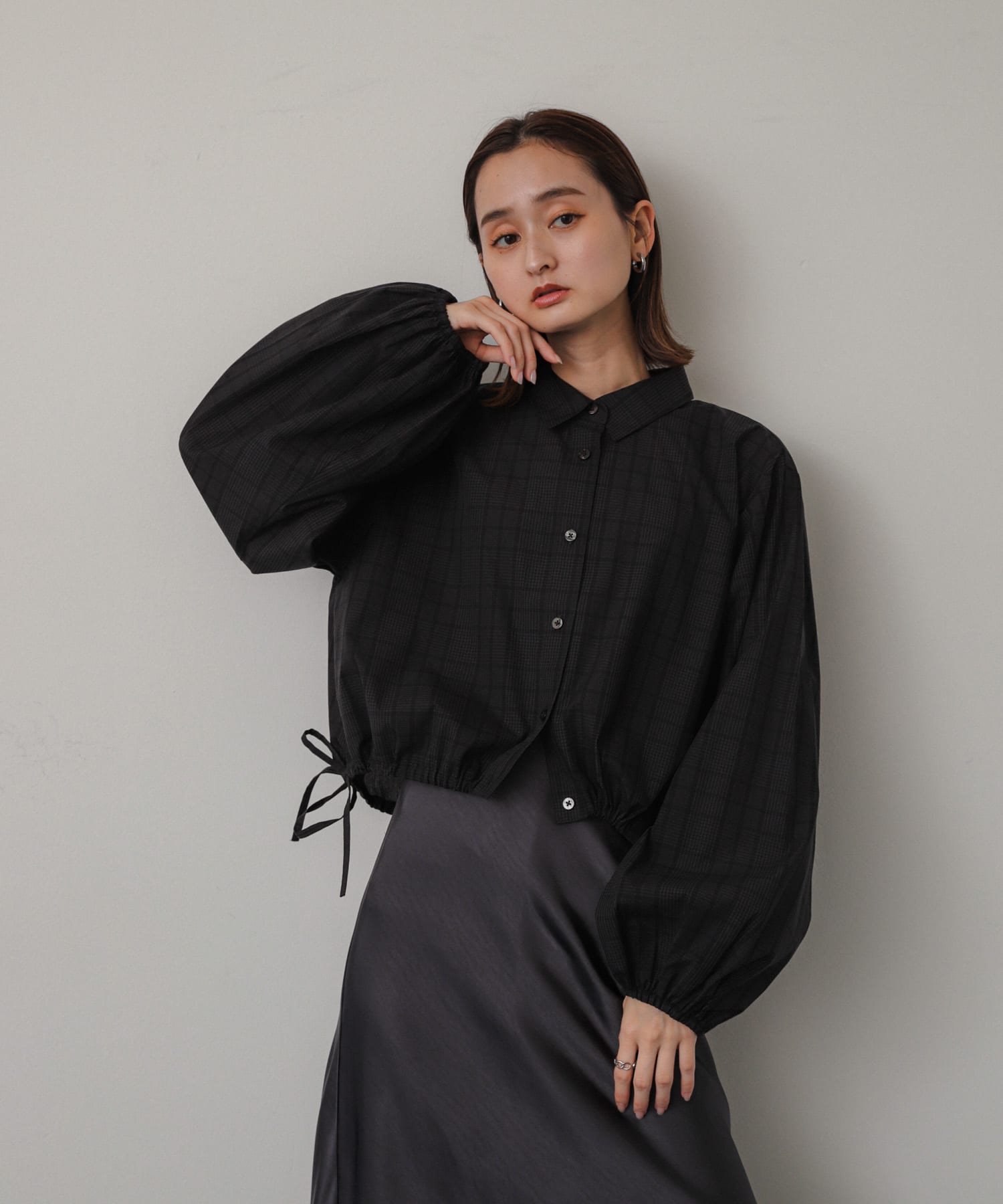身長：169cm サイズ：one
