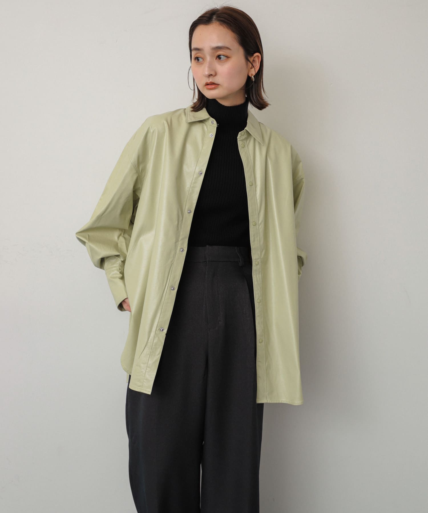 身長：169cm サイズ：one