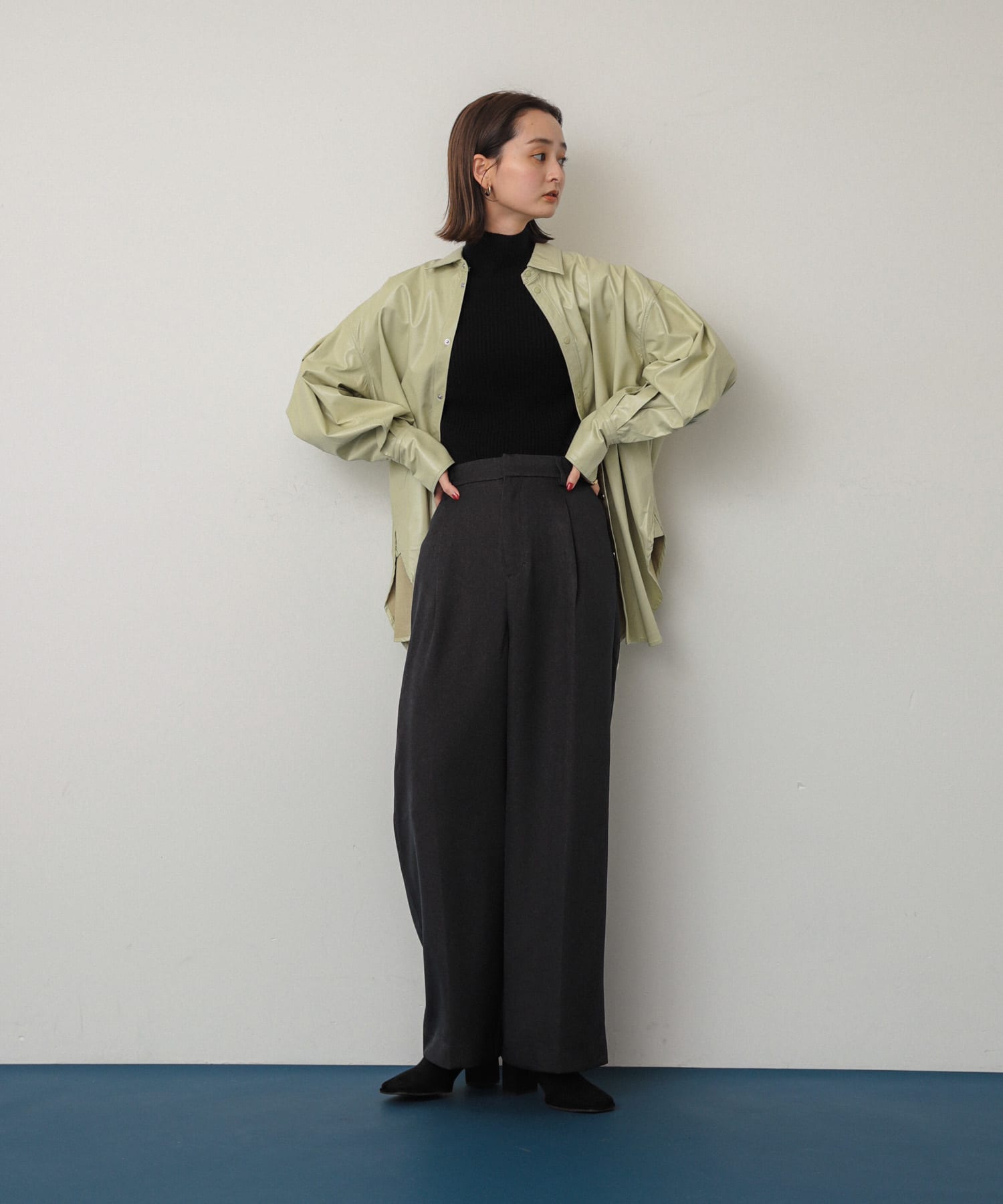 身長：169cm サイズ：one