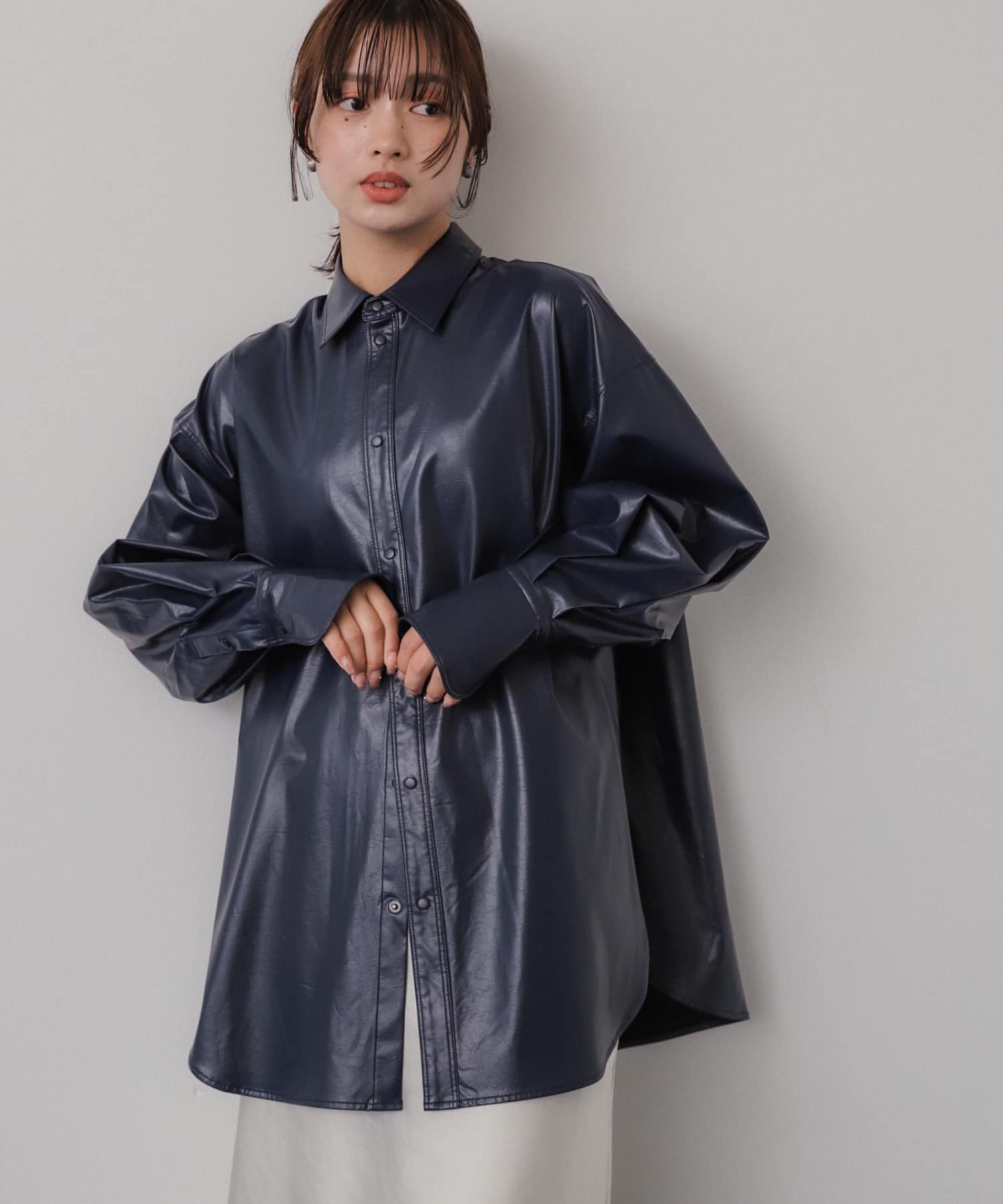 身長：158cm サイズ：one