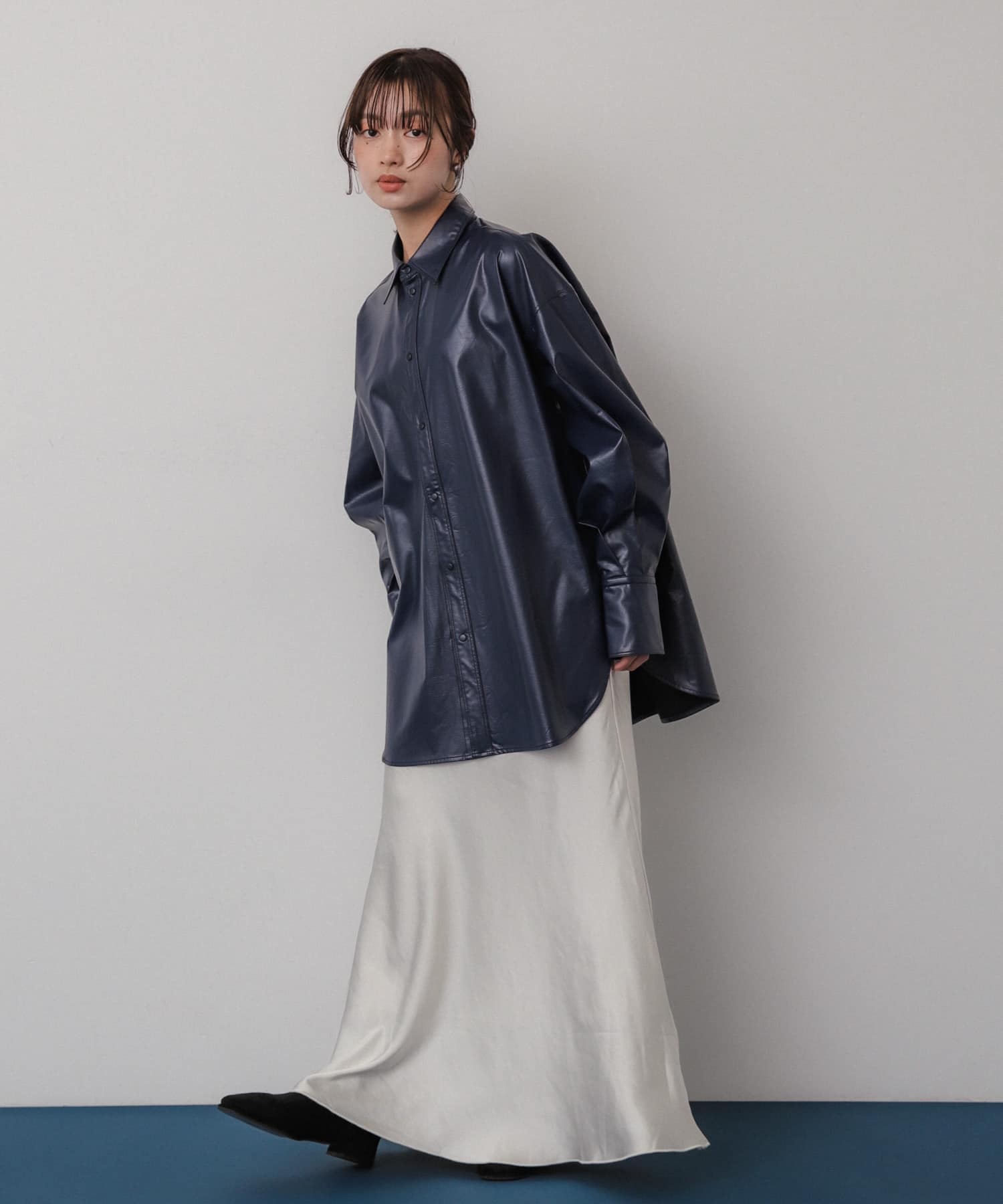 身長：158cm サイズ：one