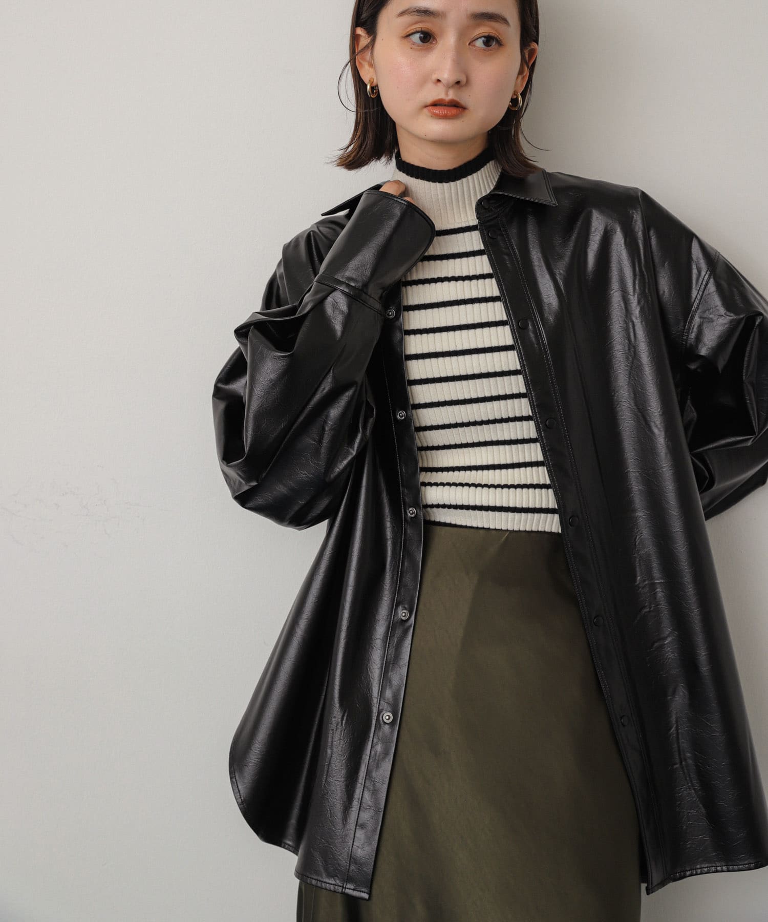 身長：169cm サイズ：one