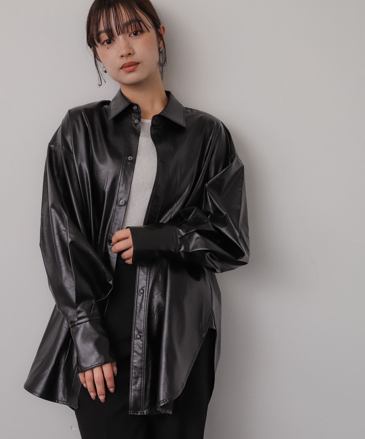 身長：158cm サイズ：one