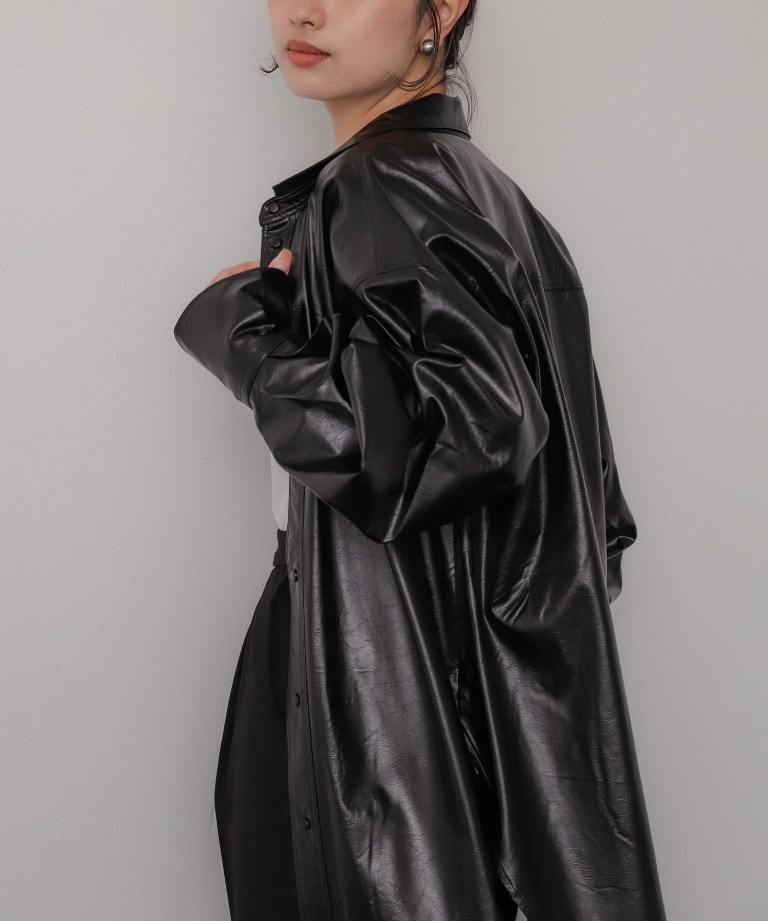 身長：158cm サイズ：one