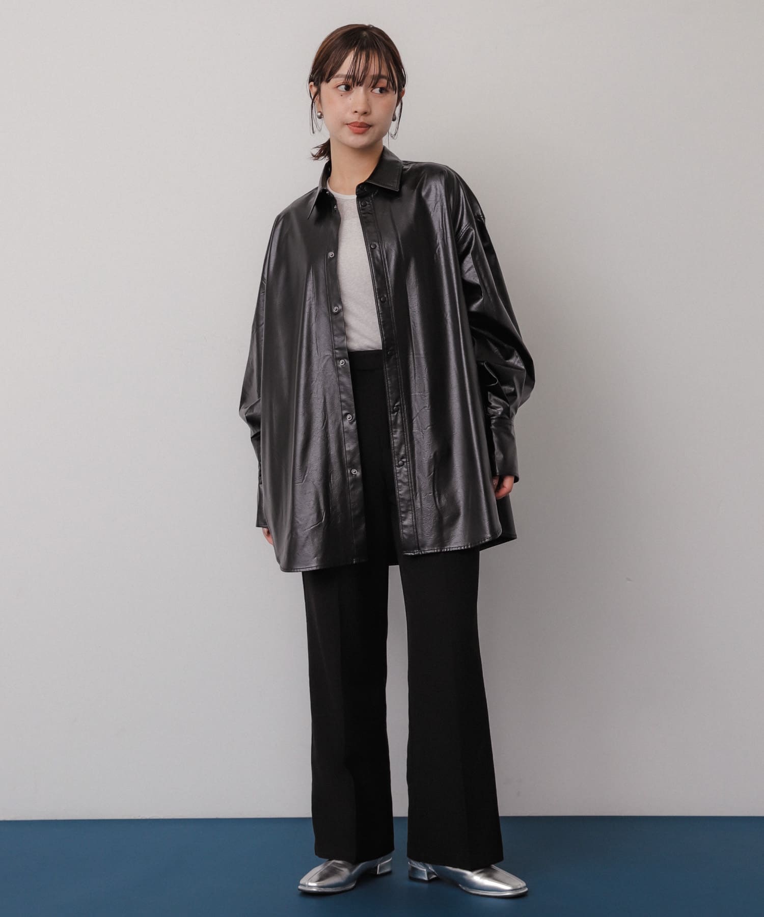 身長：158cm サイズ：one