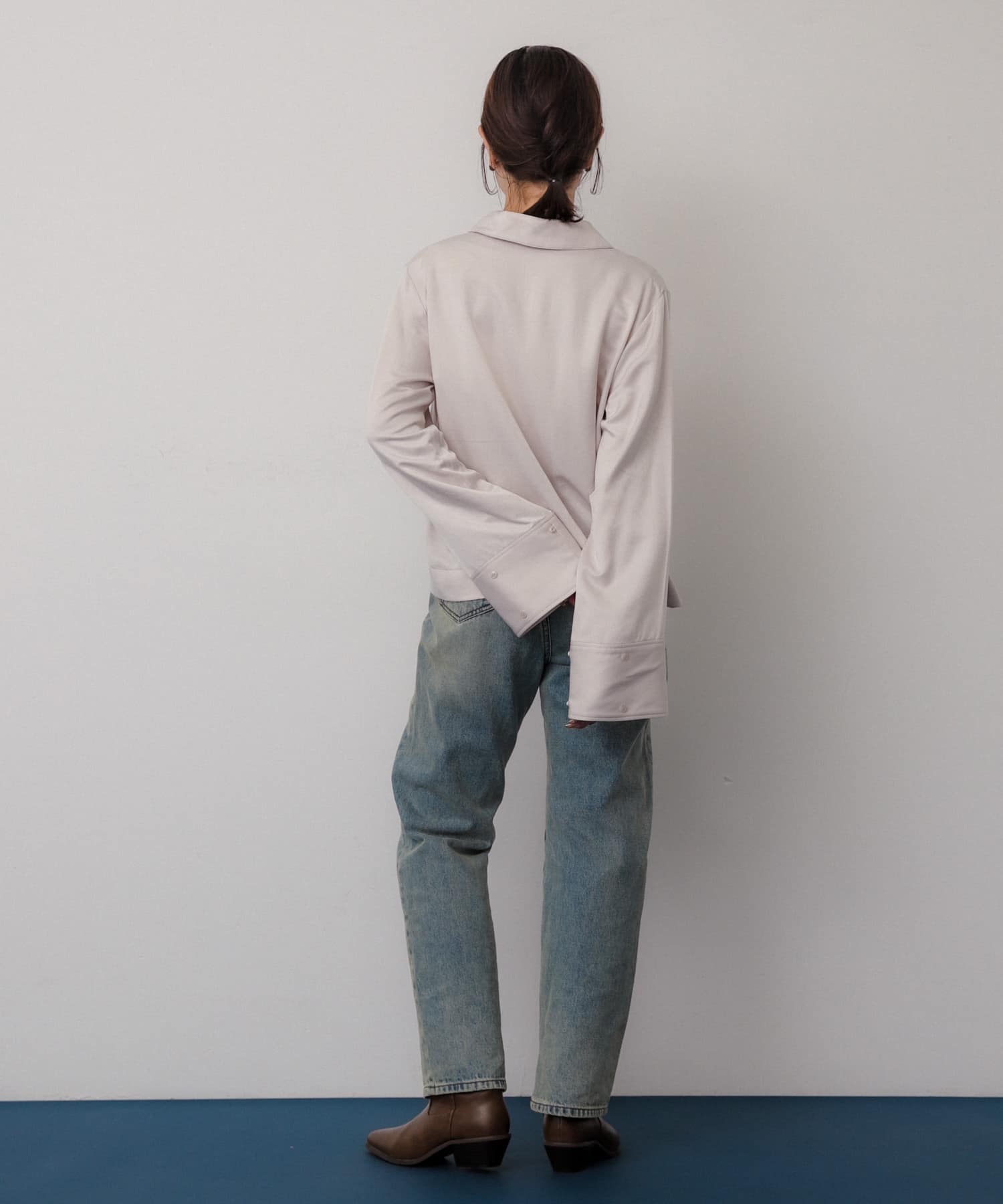 身長：158cm サイズ：one