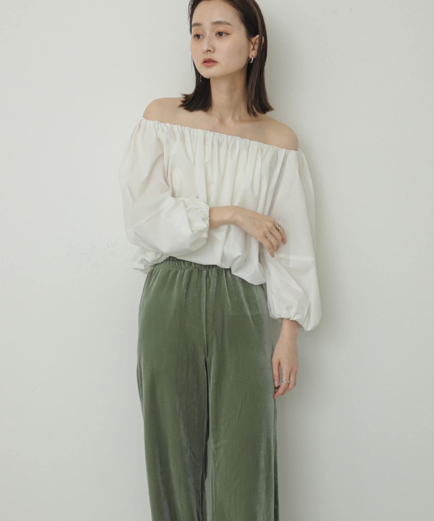 身長：169cm サイズ：one