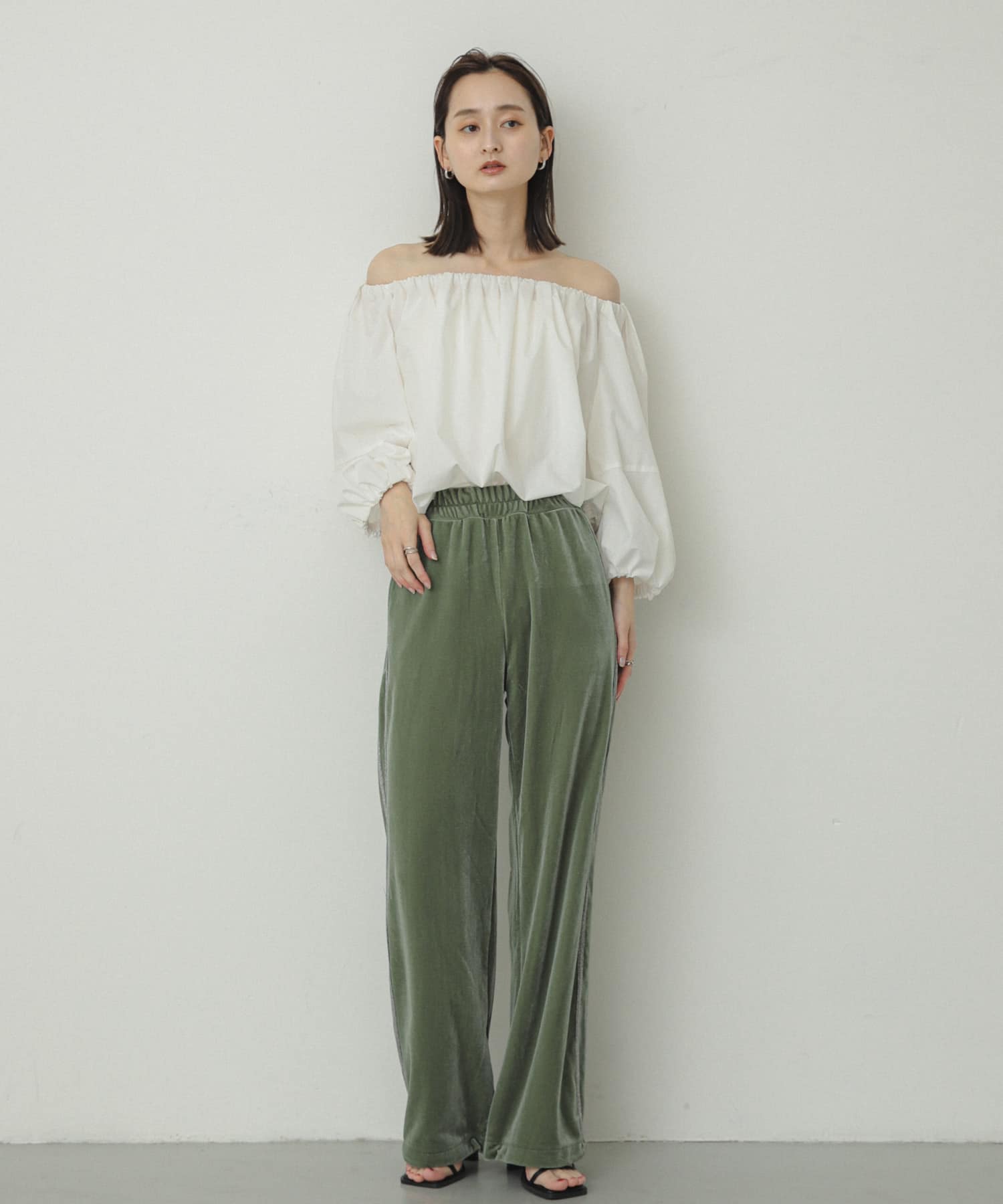 身長：169cm サイズ：one