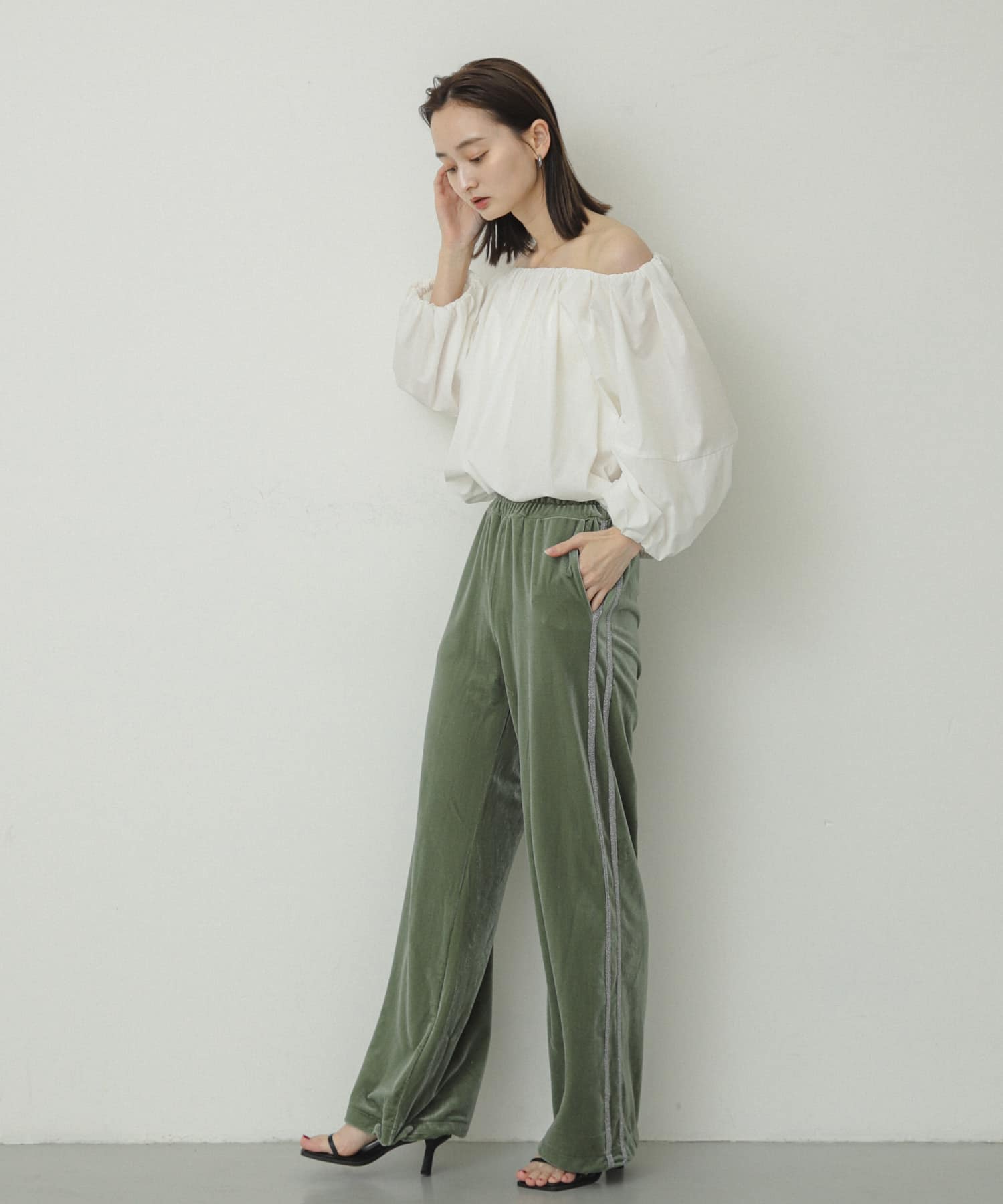 身長：169cm サイズ：one