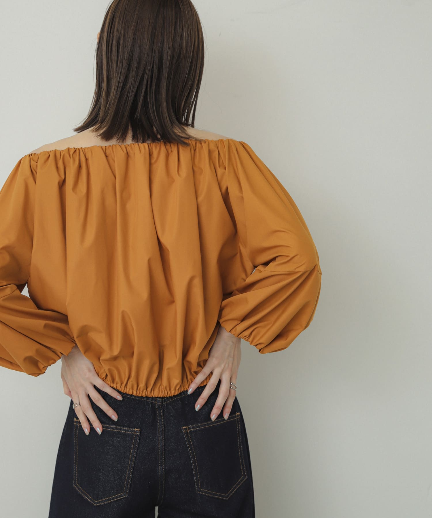 身長：169cm サイズ：one