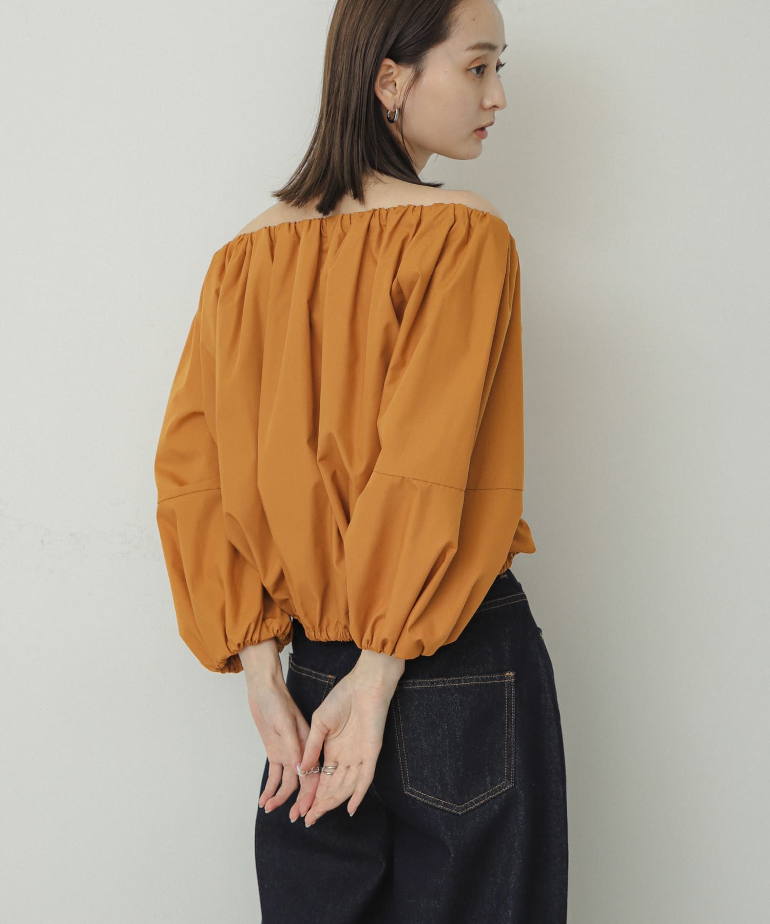 身長：169cm サイズ：one