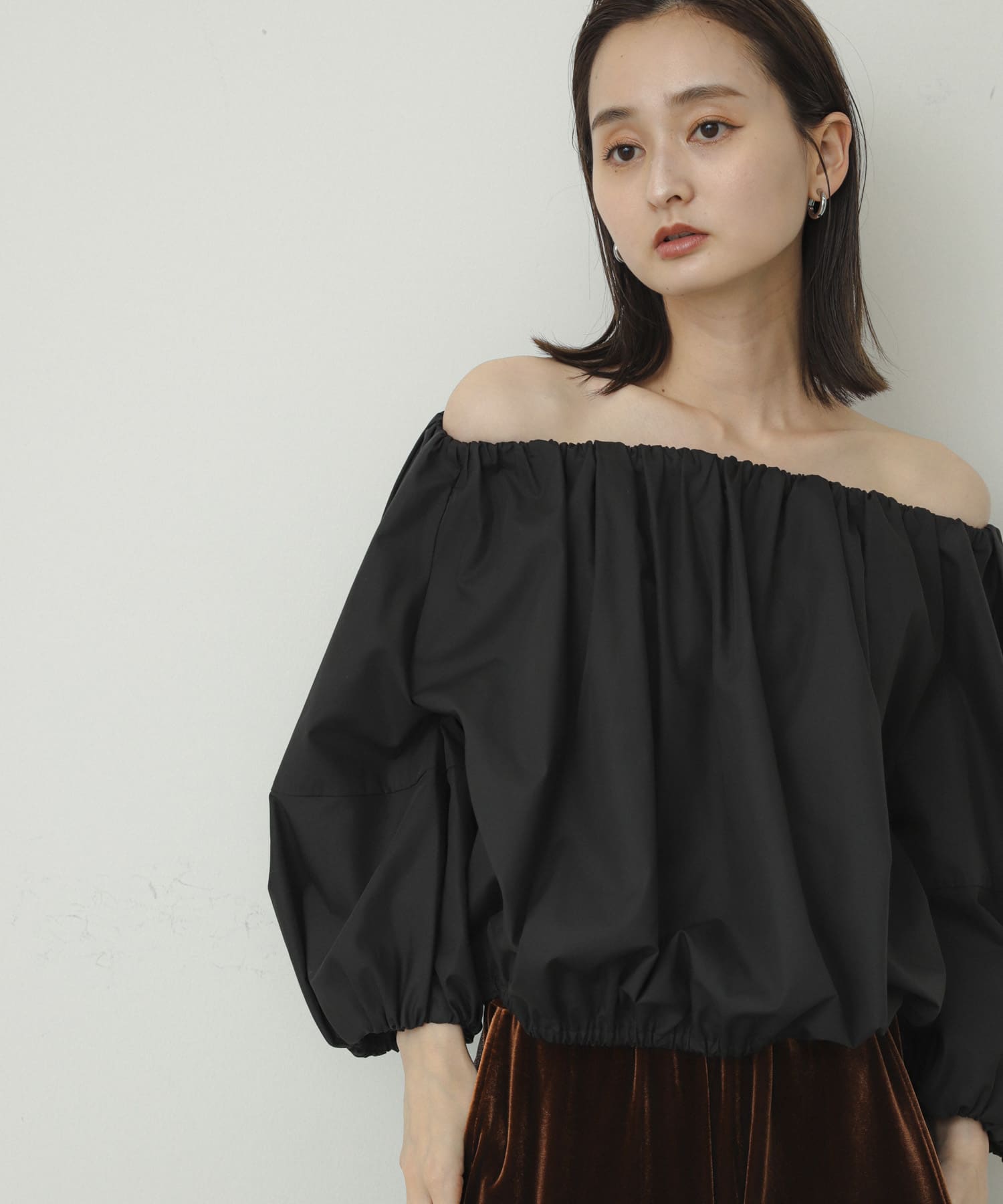 身長：169cm サイズ：one