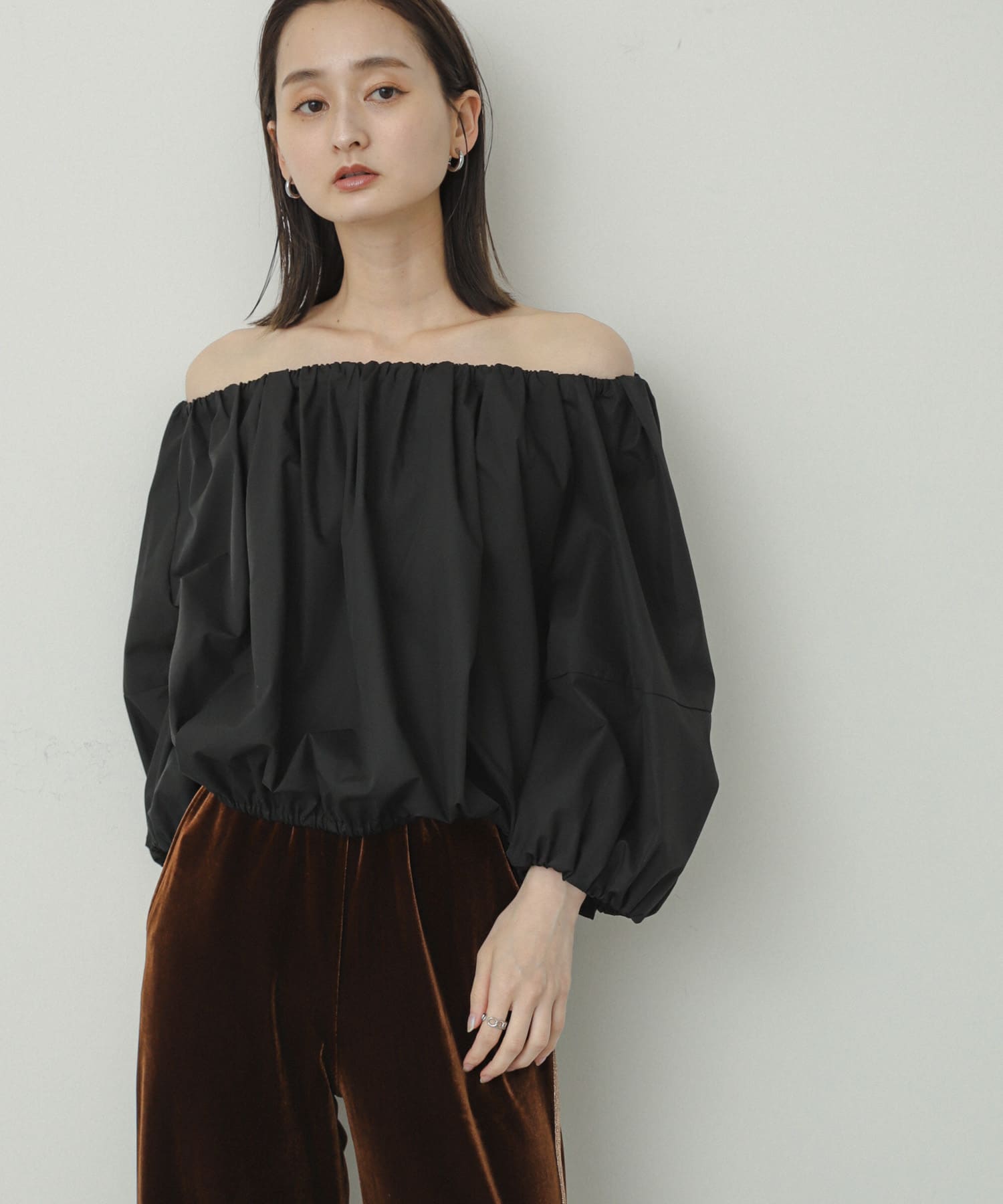 身長：169cm サイズ：one