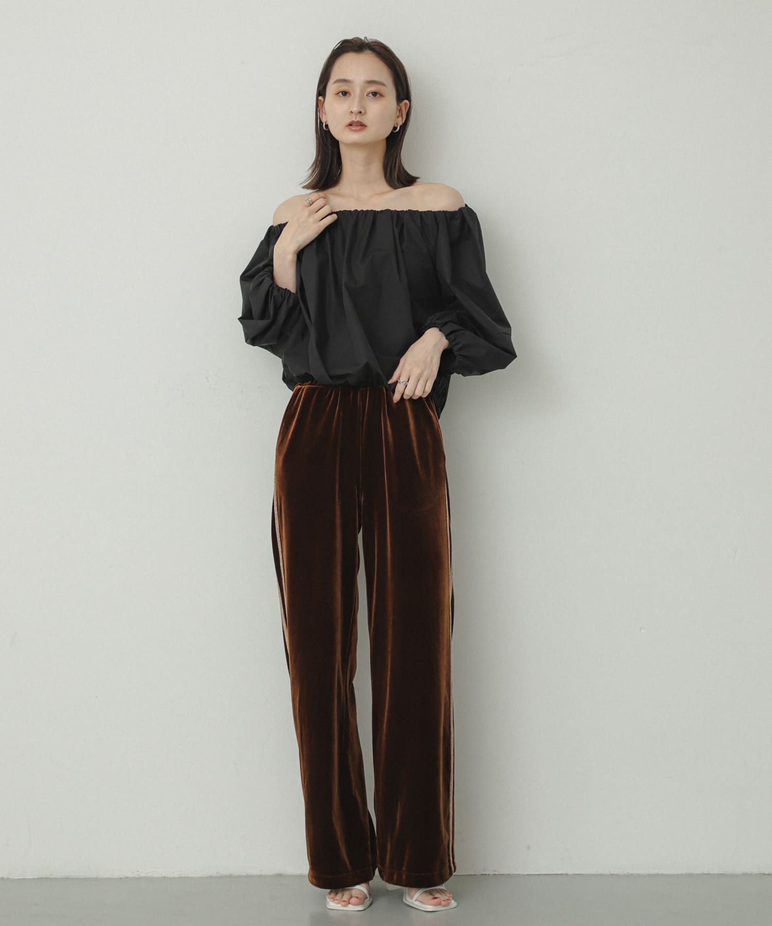 身長：169cm サイズ：one