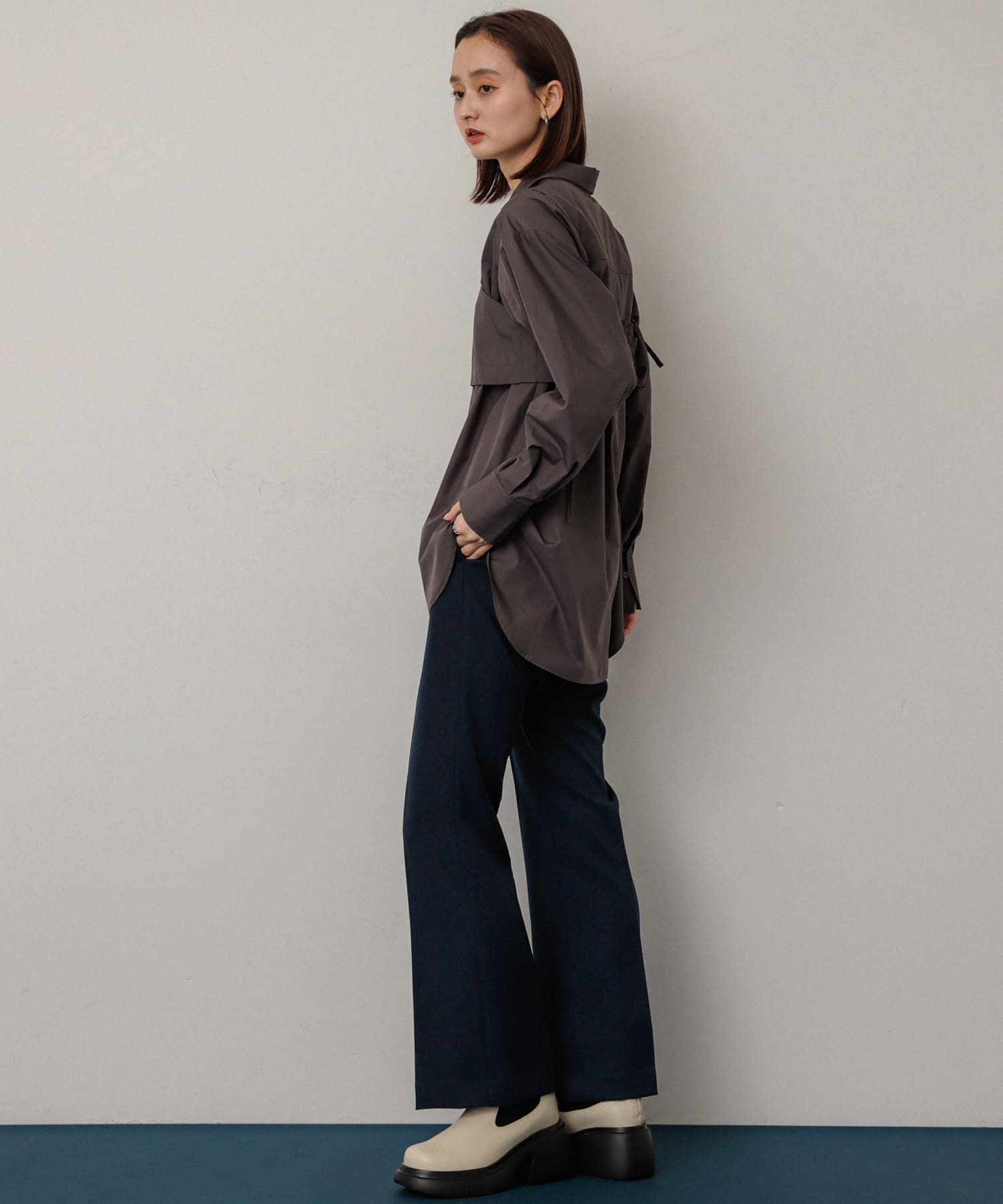 身長：169cm サイズ：one