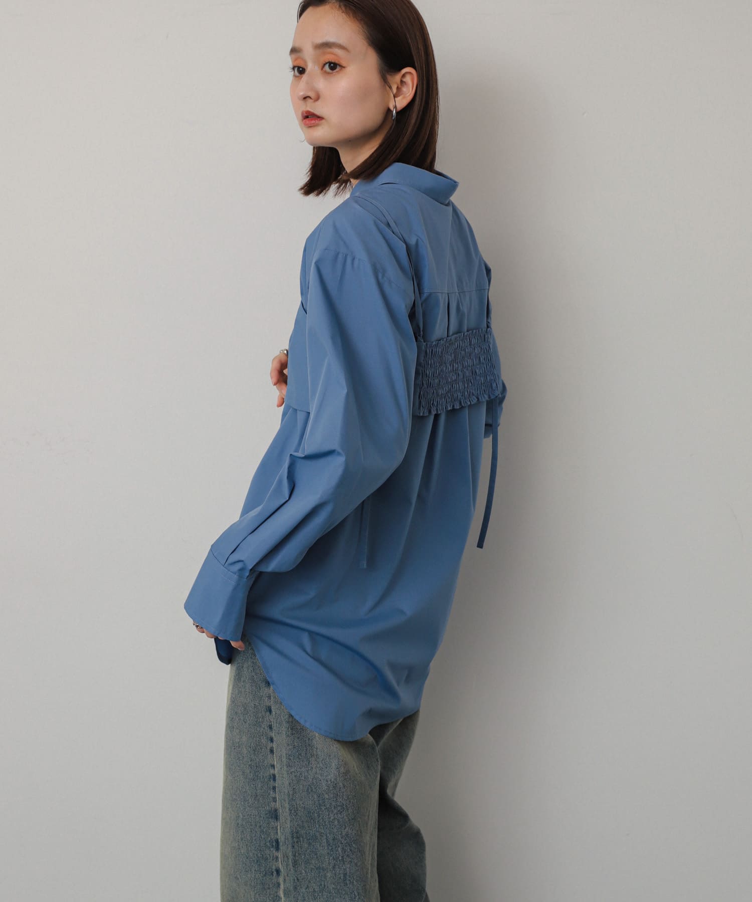 身長：169cm サイズ：one
