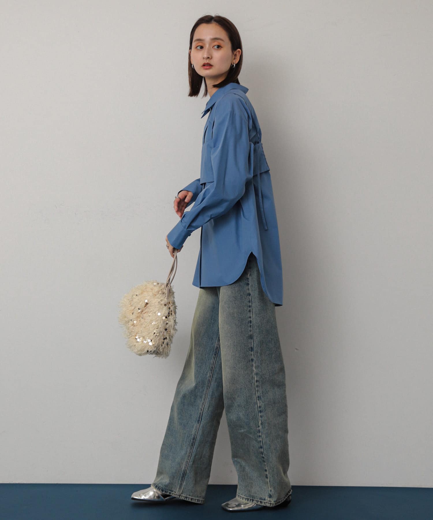 身長：169cm サイズ：one