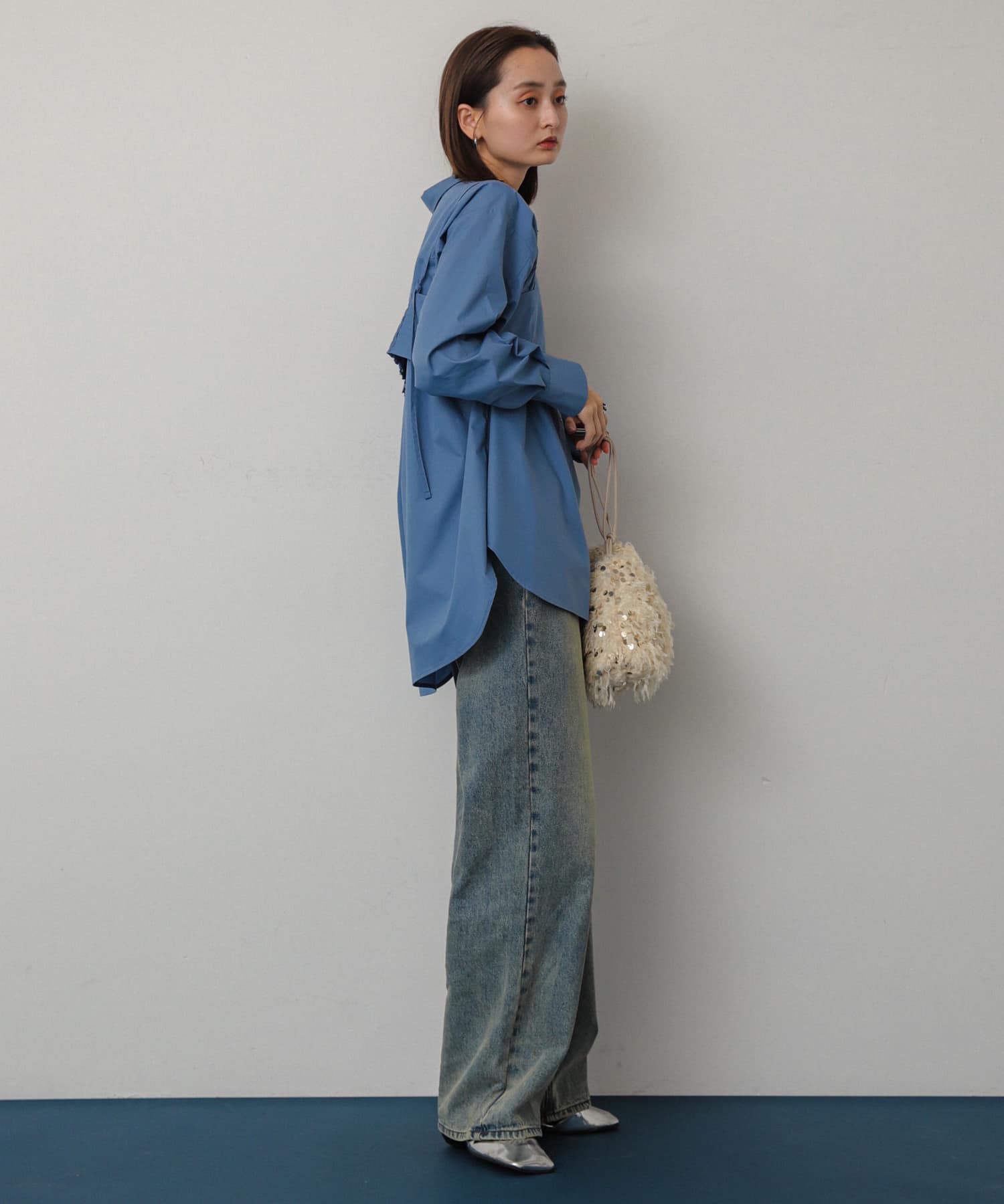 身長：169cm サイズ：one
