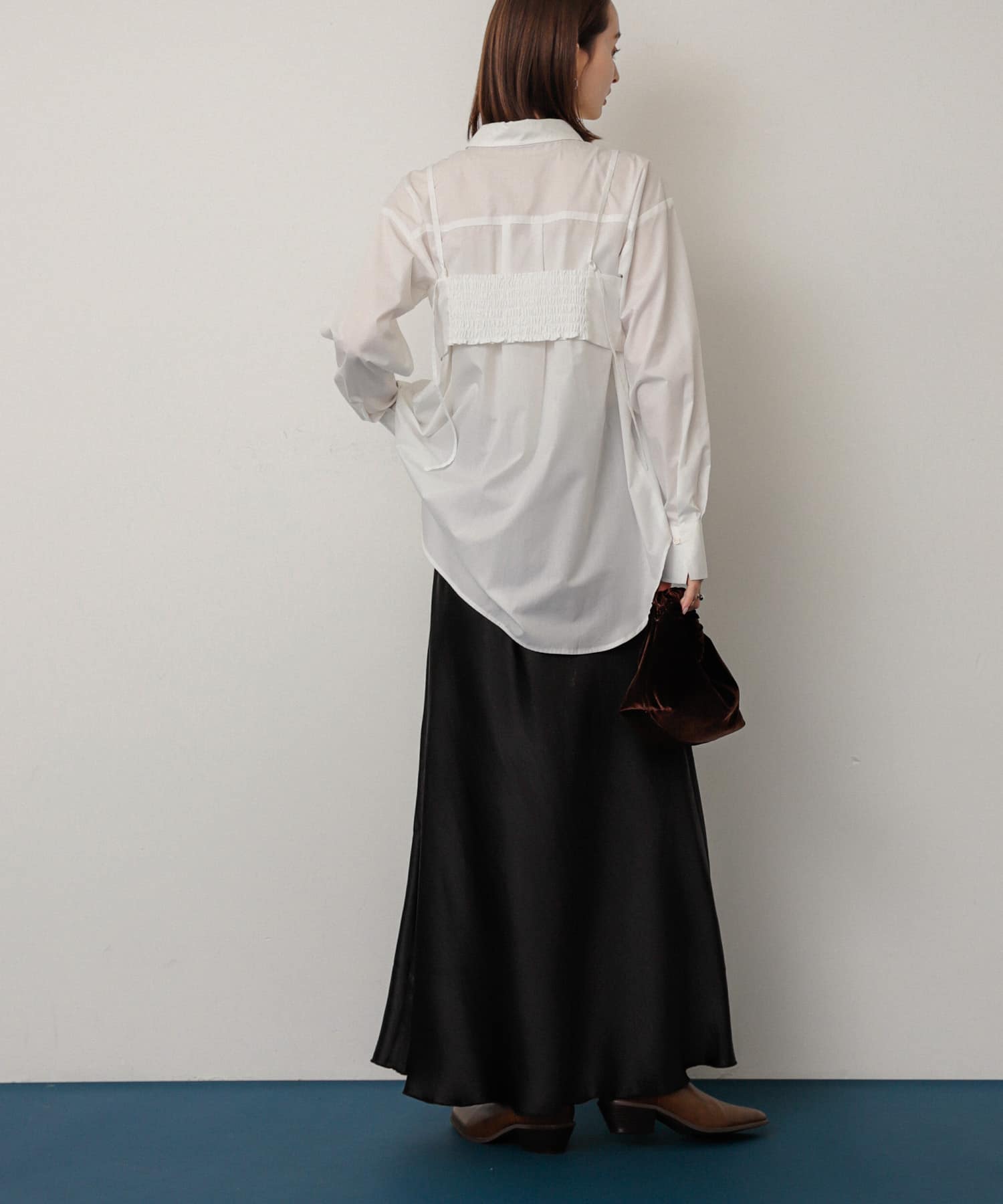 身長：169cm サイズ：one