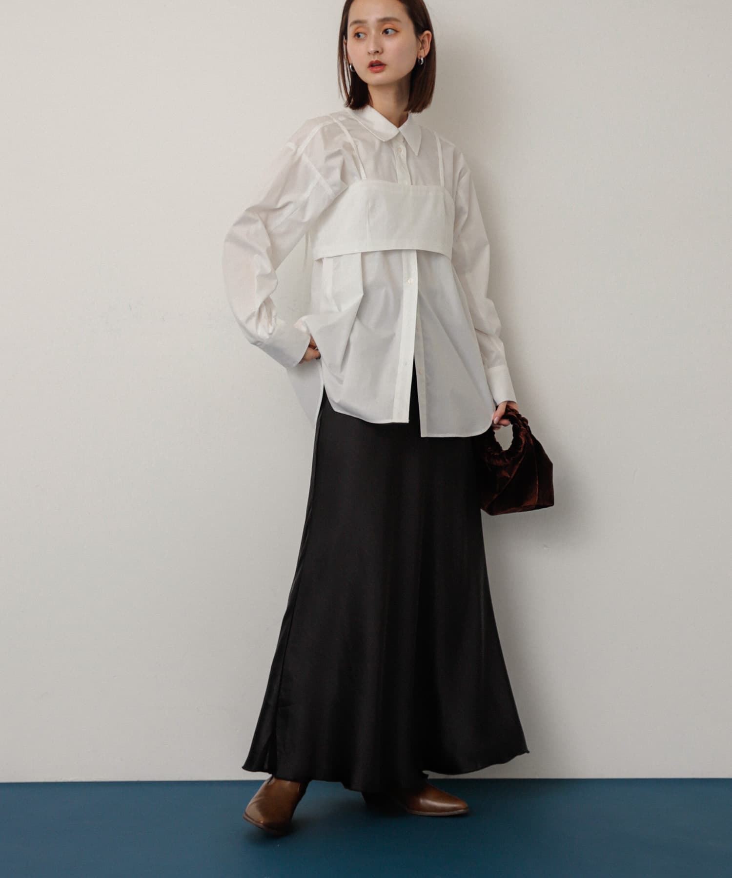 身長：169cm サイズ：one