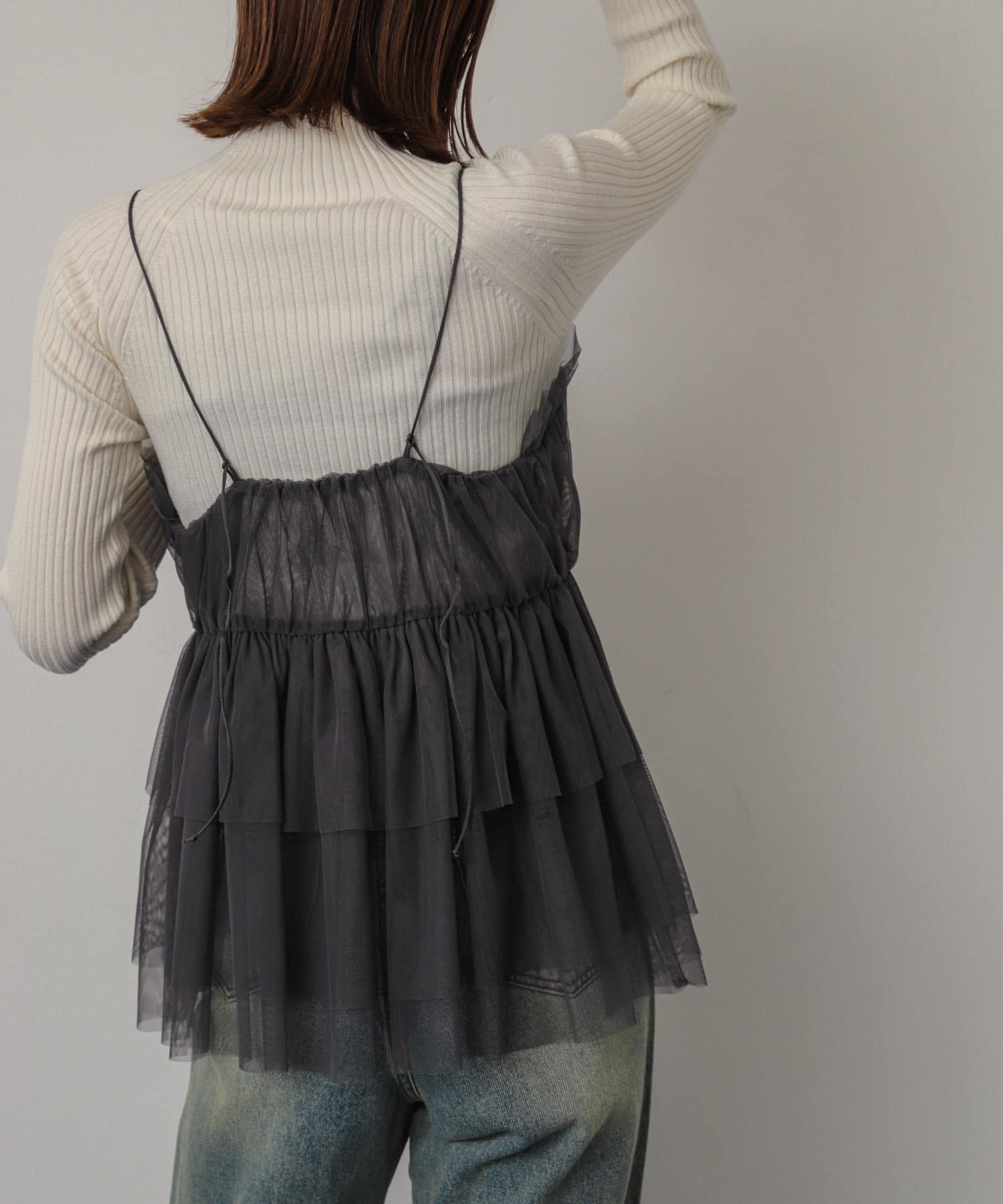 身長：169cm サイズ：one