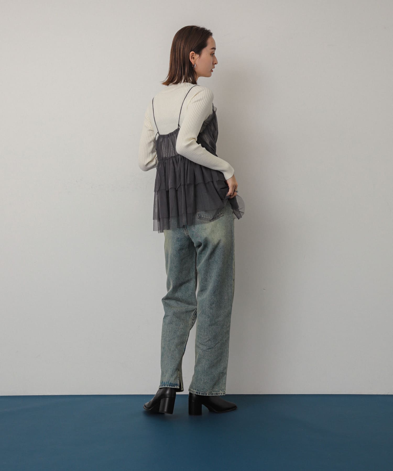 身長：169cm サイズ：one