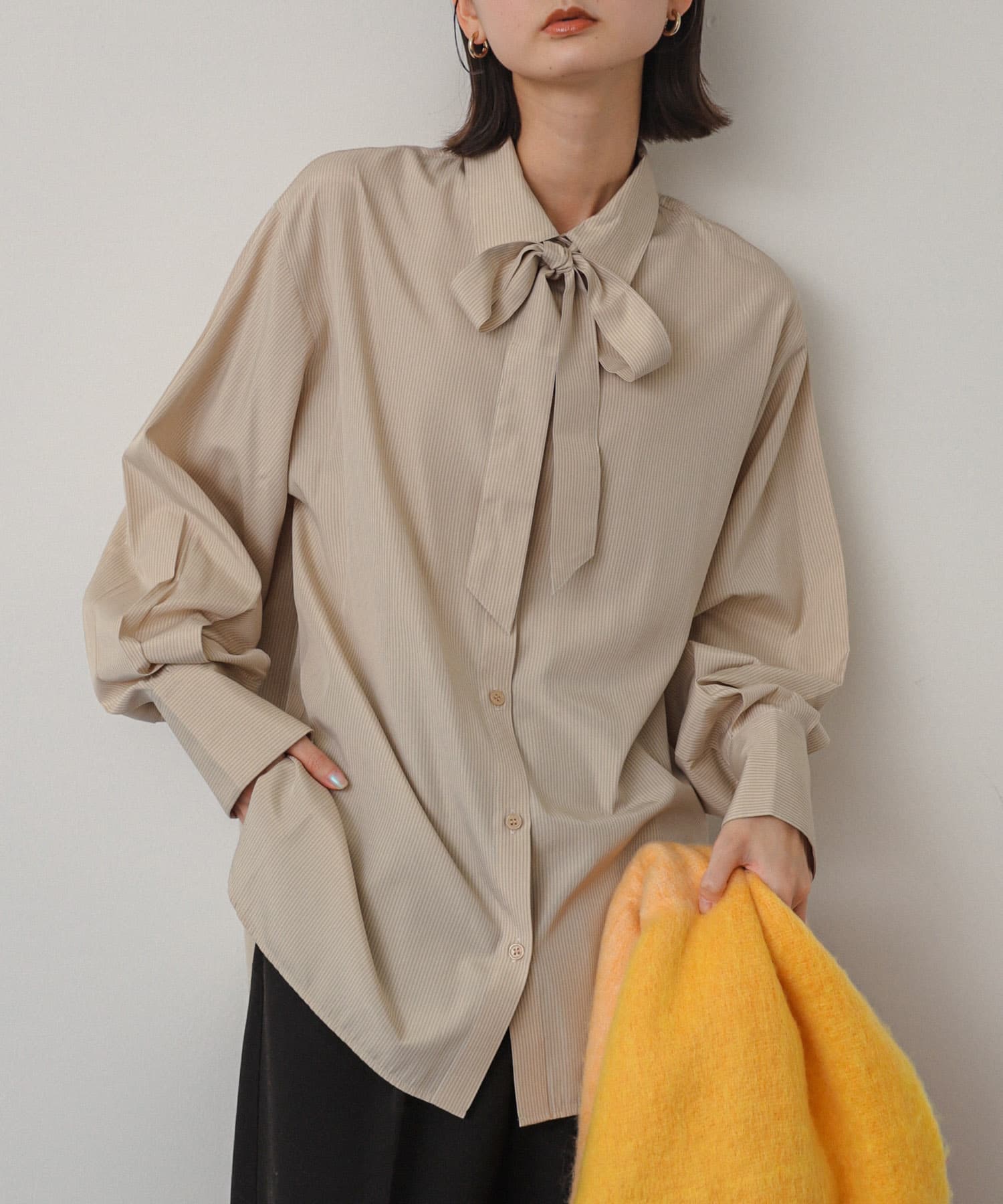 身長：169cm サイズ：one