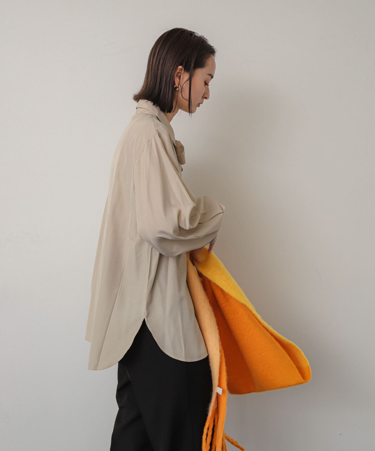 身長：169cm サイズ：one