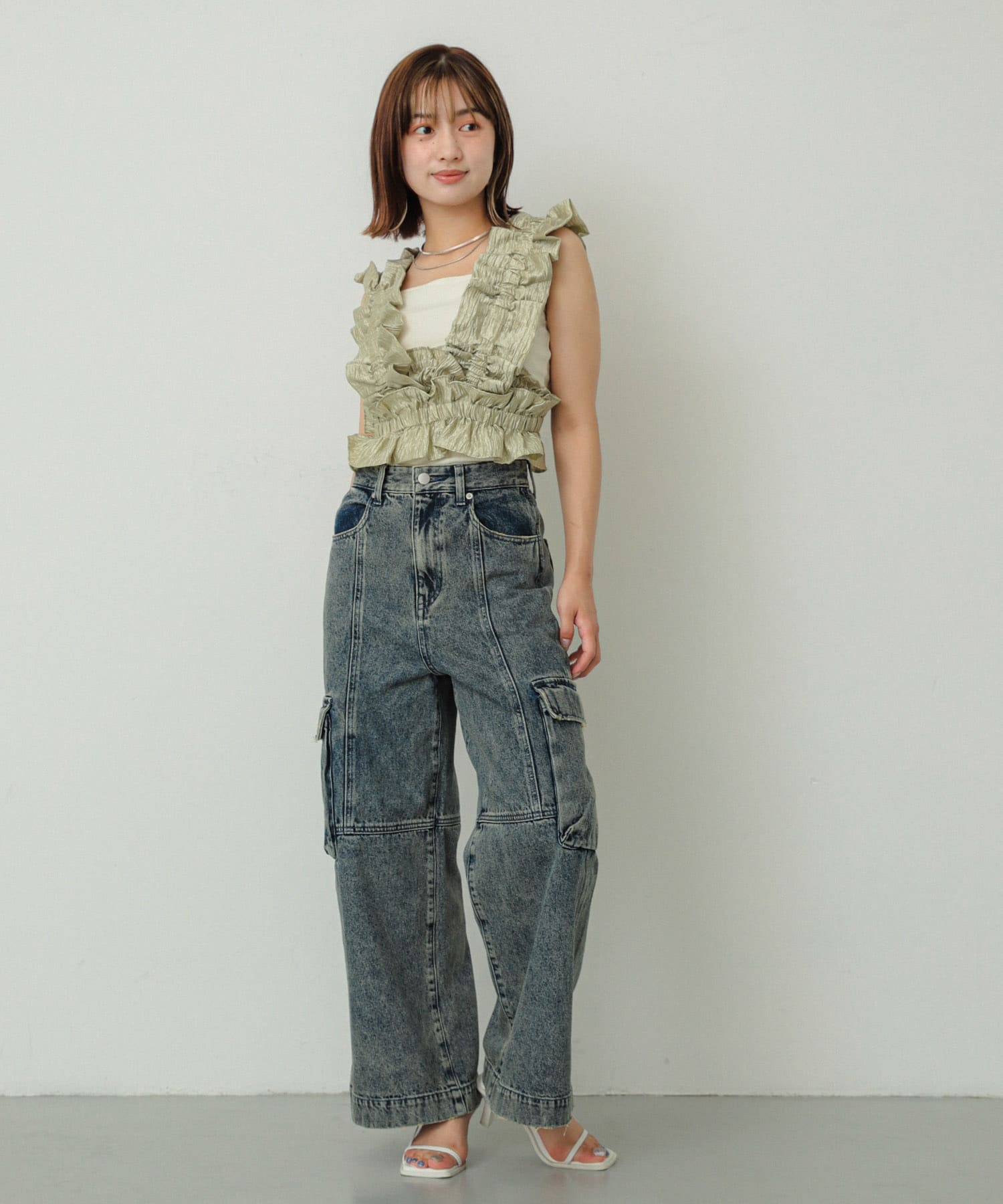 身長：158cm サイズ：S