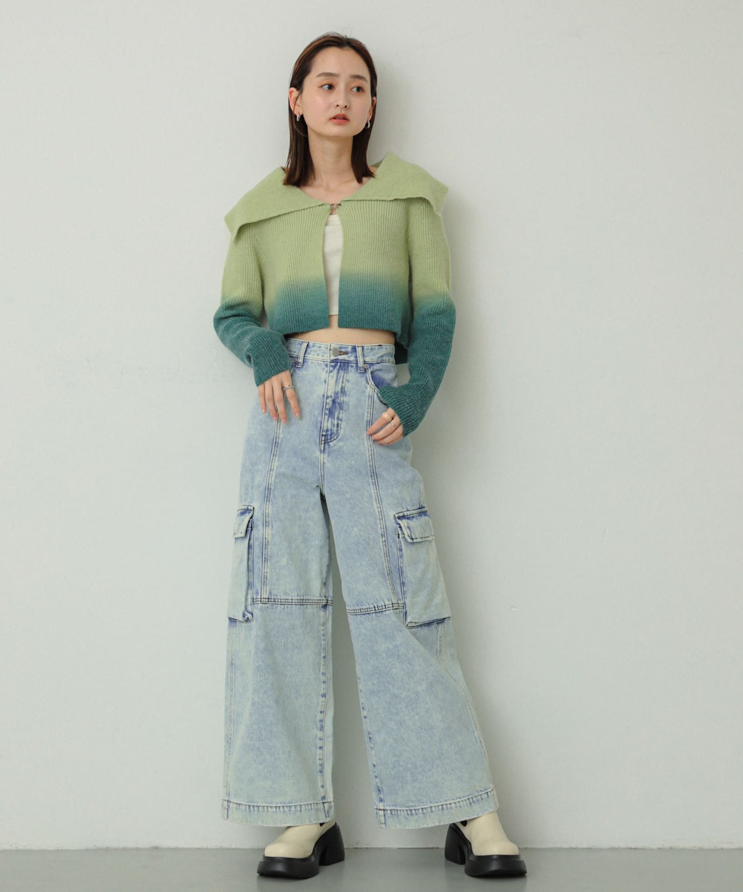 身長：169cm サイズ：M