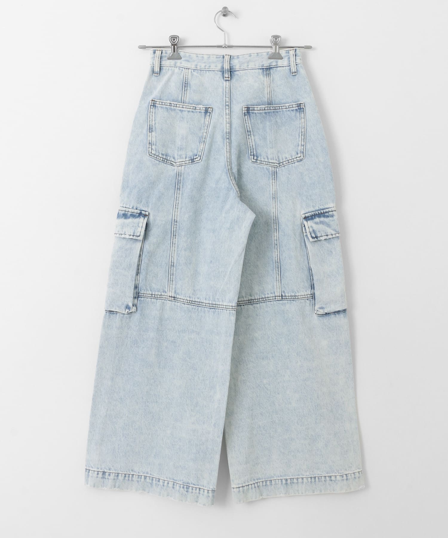 ヴィンテージデニムワイドパンツ L.INDIGO S