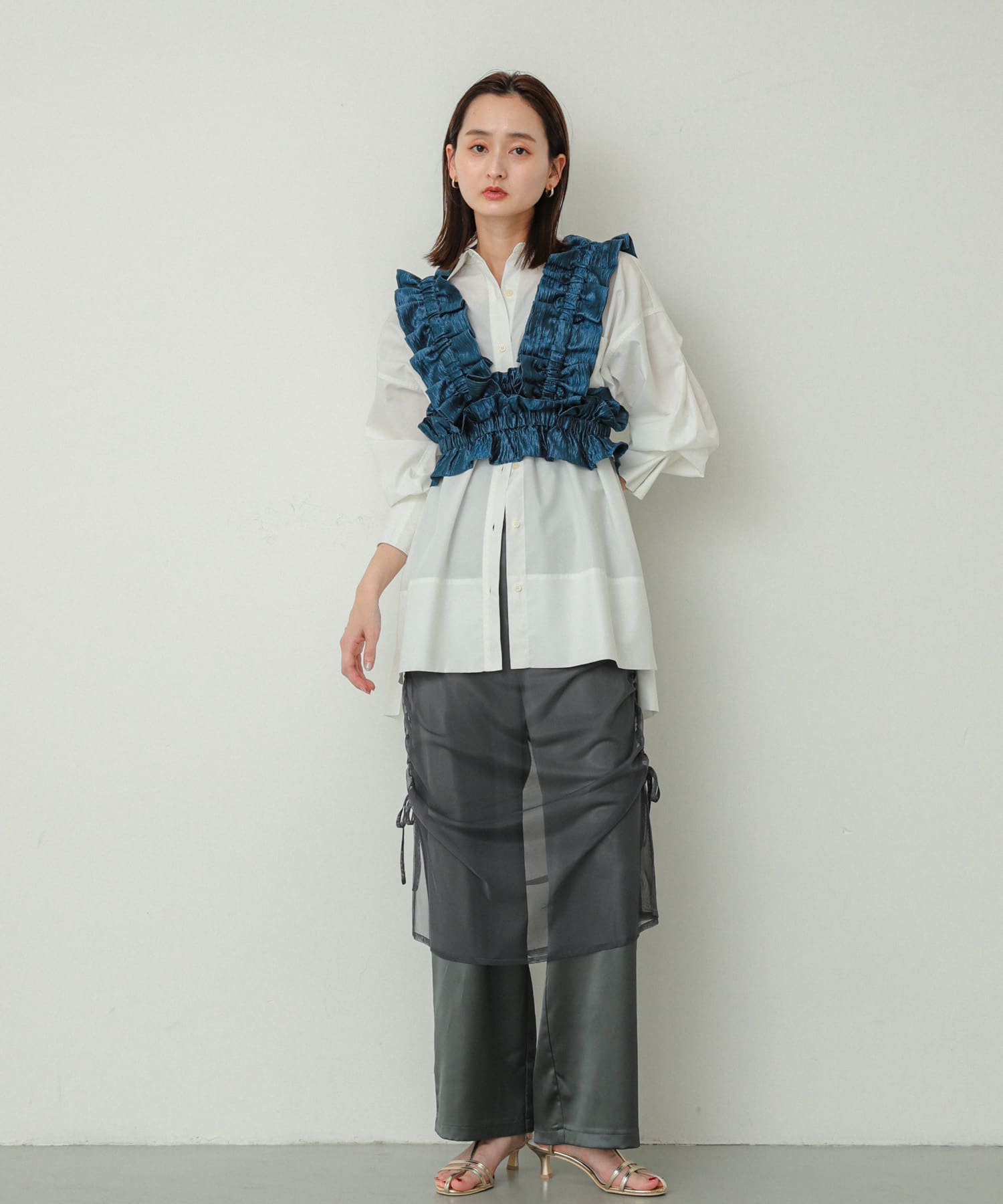 身長：169cm サイズ：one