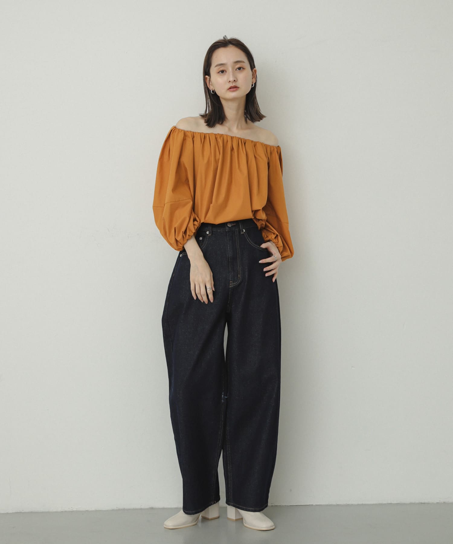 身長：169cm サイズ：L