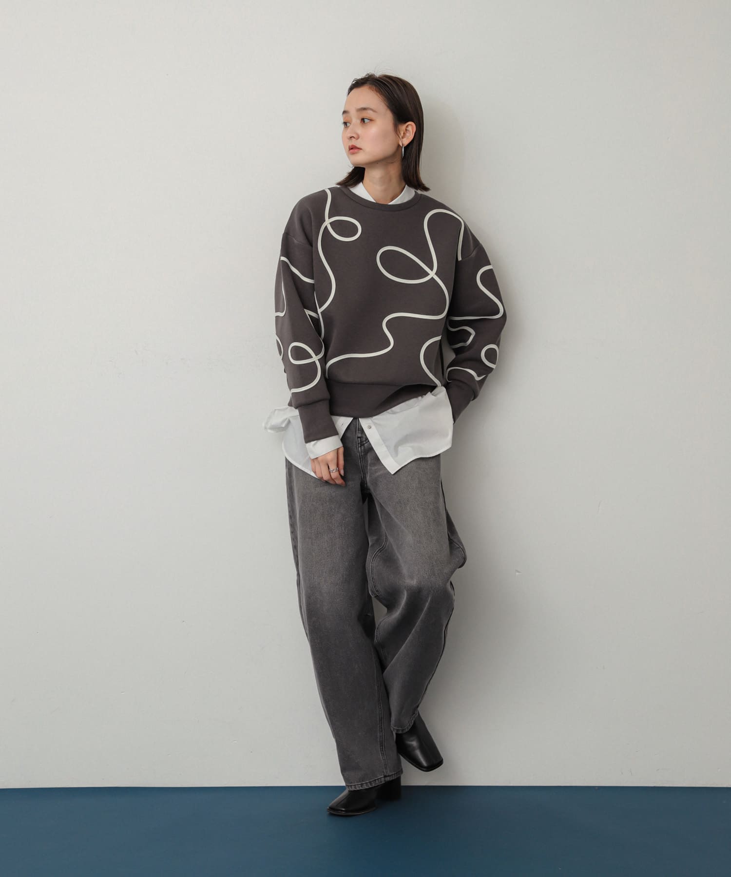 身長：169cm サイズ：L