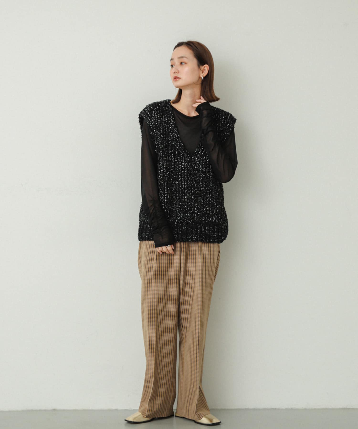 身長：169cm サイズ：TALL
