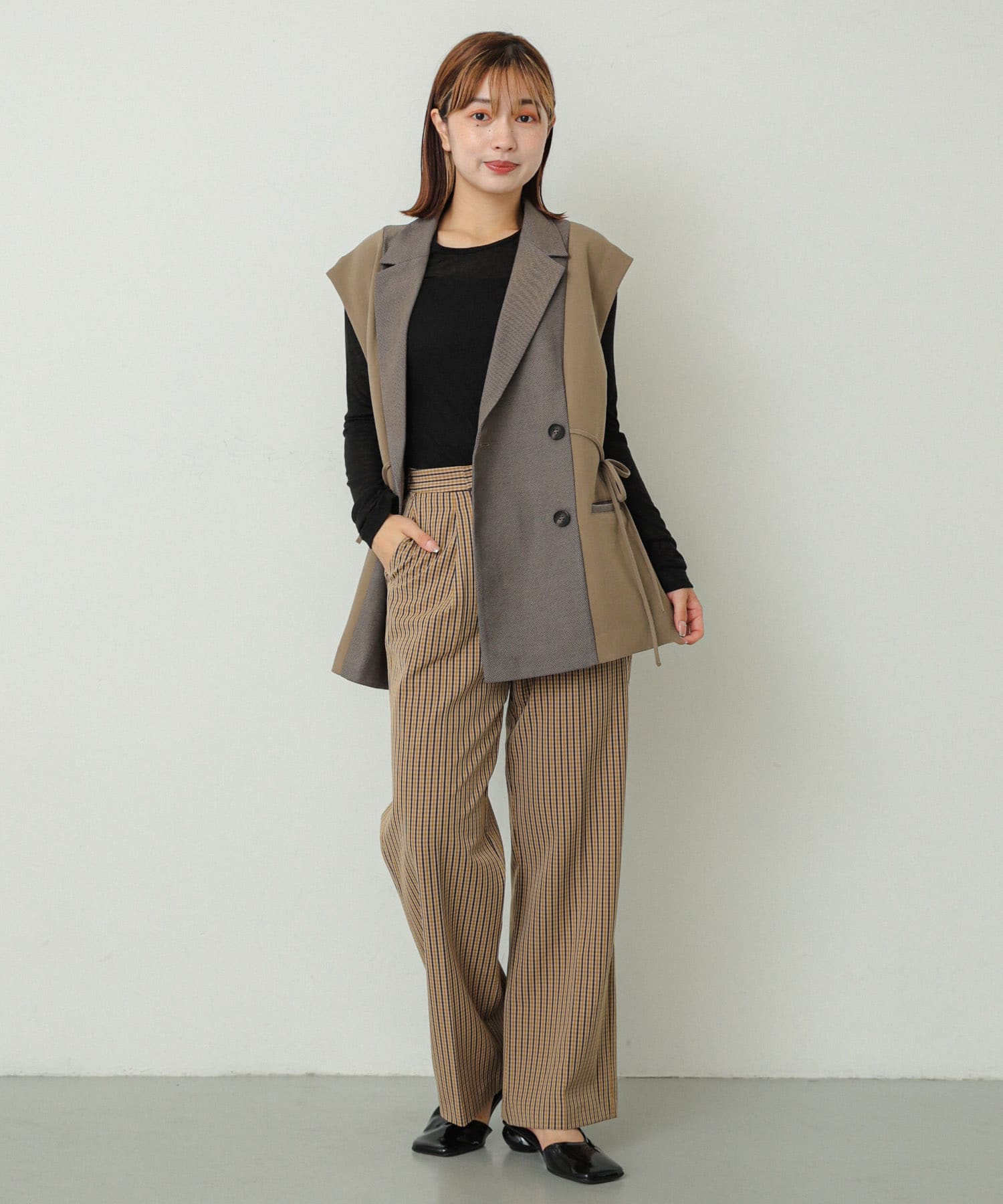 身長：158cm サイズ：M