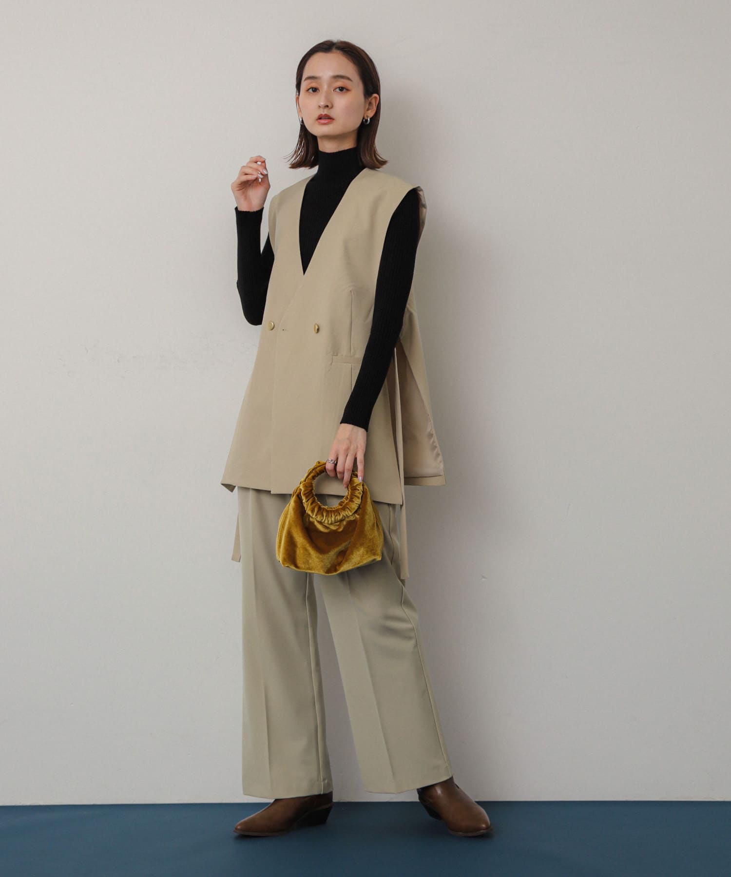身長：169cm サイズ：L