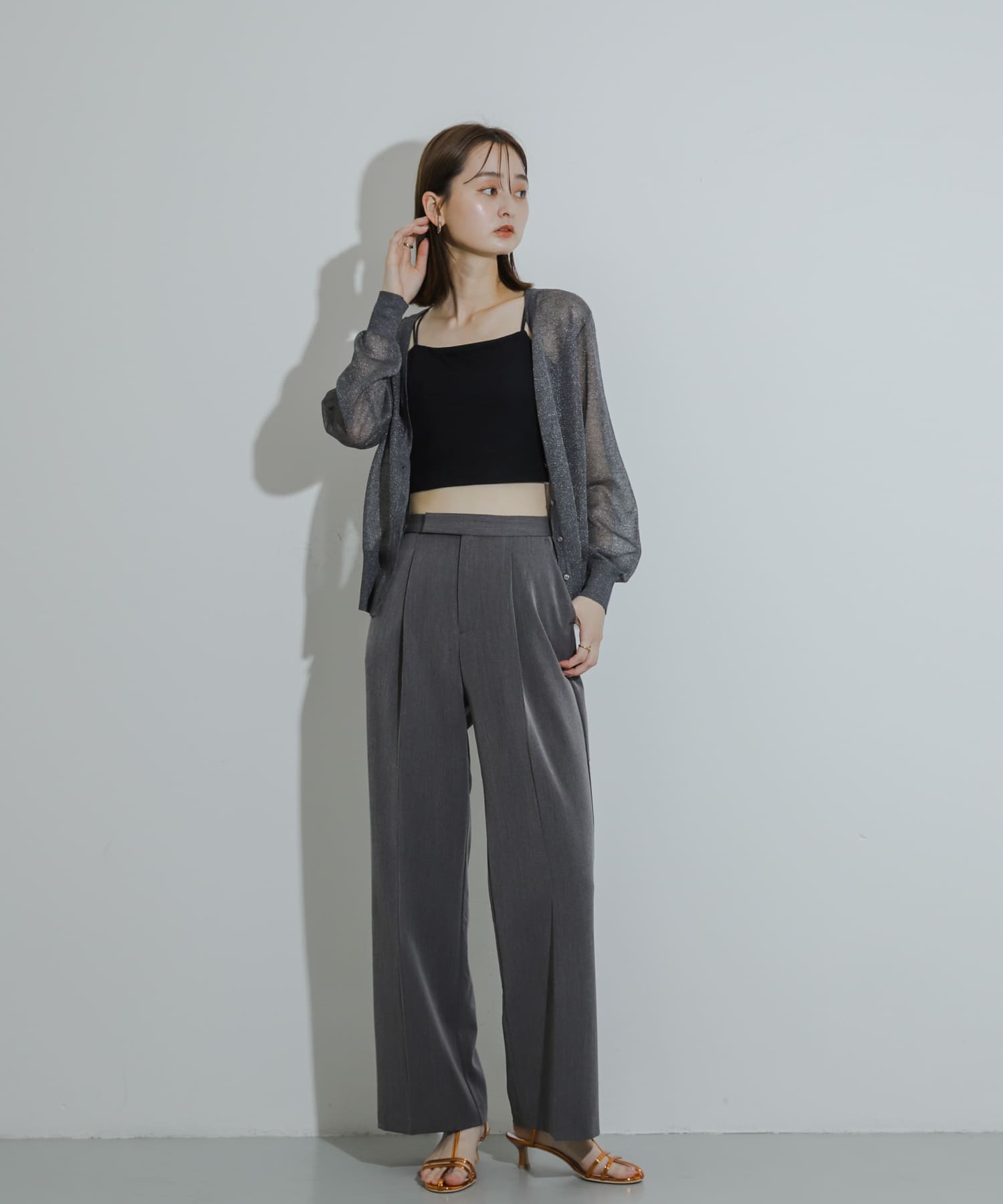 身長：169cm サイズ：L