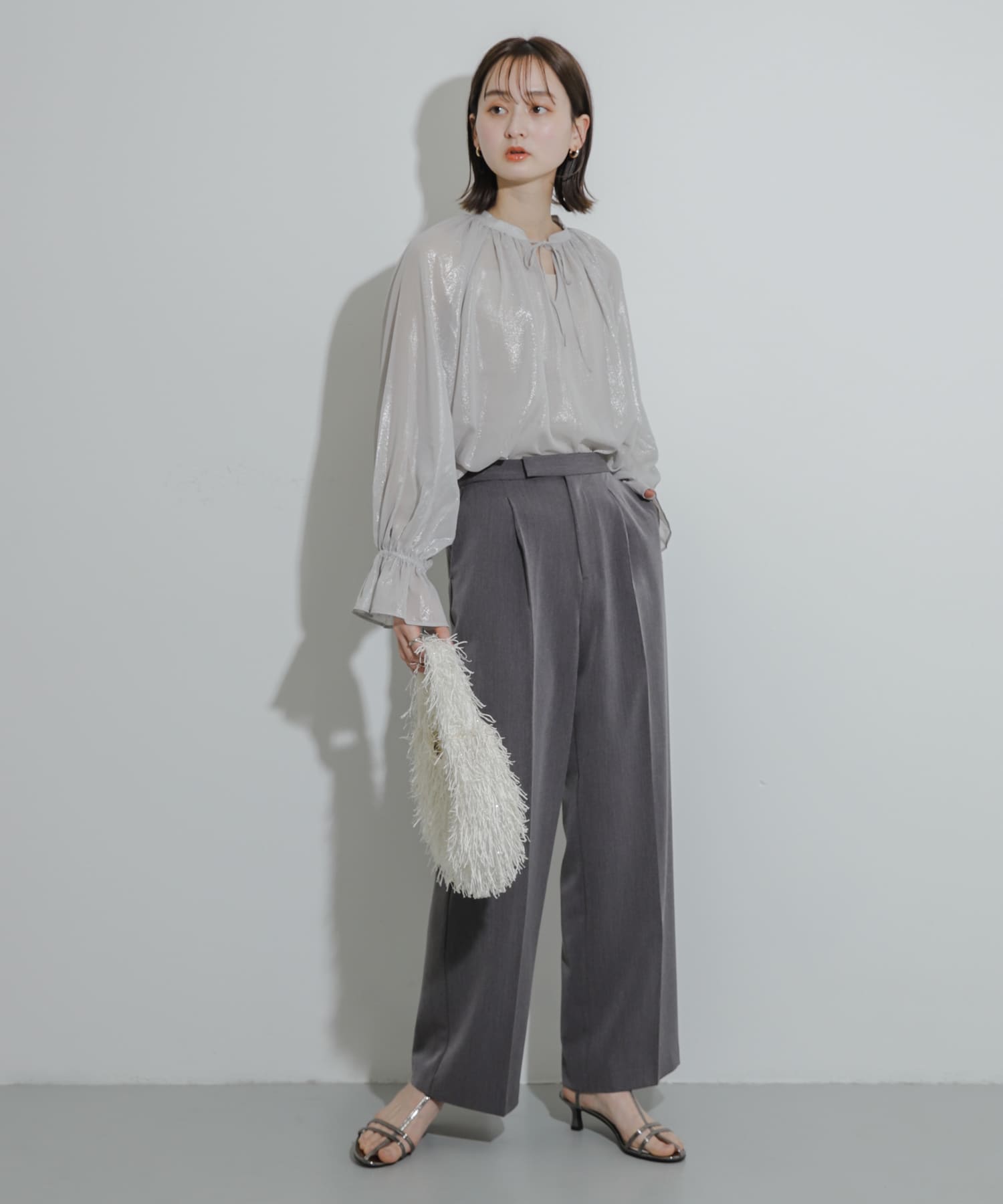 身長：169cm サイズ：L