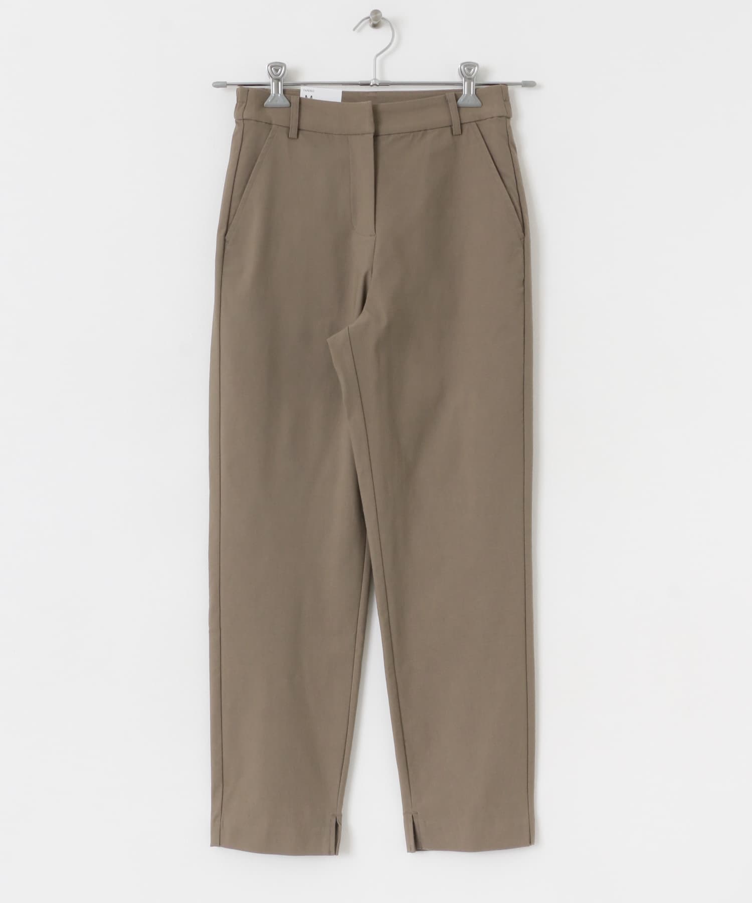 『TALLサイズあり』ストレッチスリムテーパードパンツ MOCHA XS