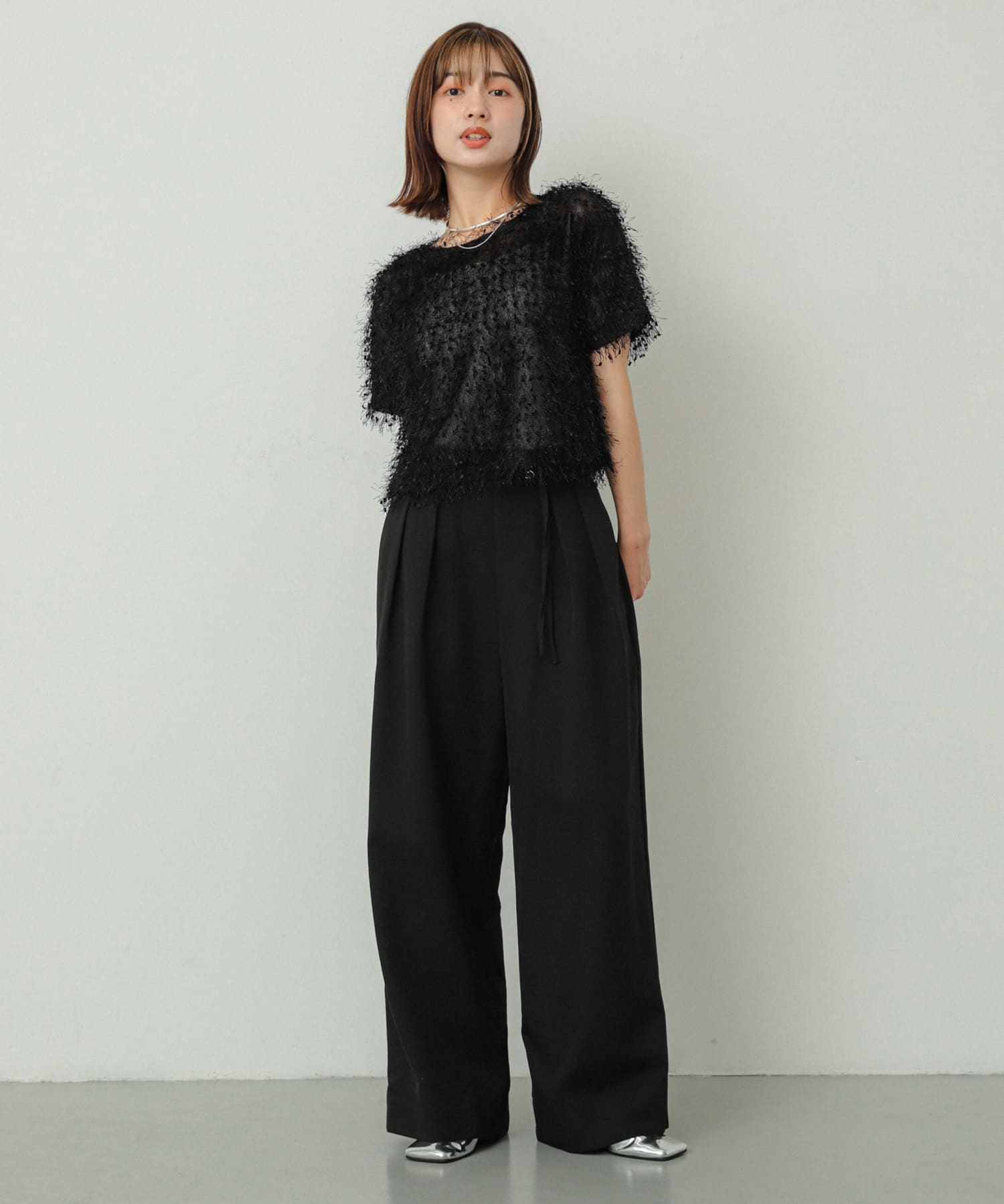 身長：158cm サイズ：M