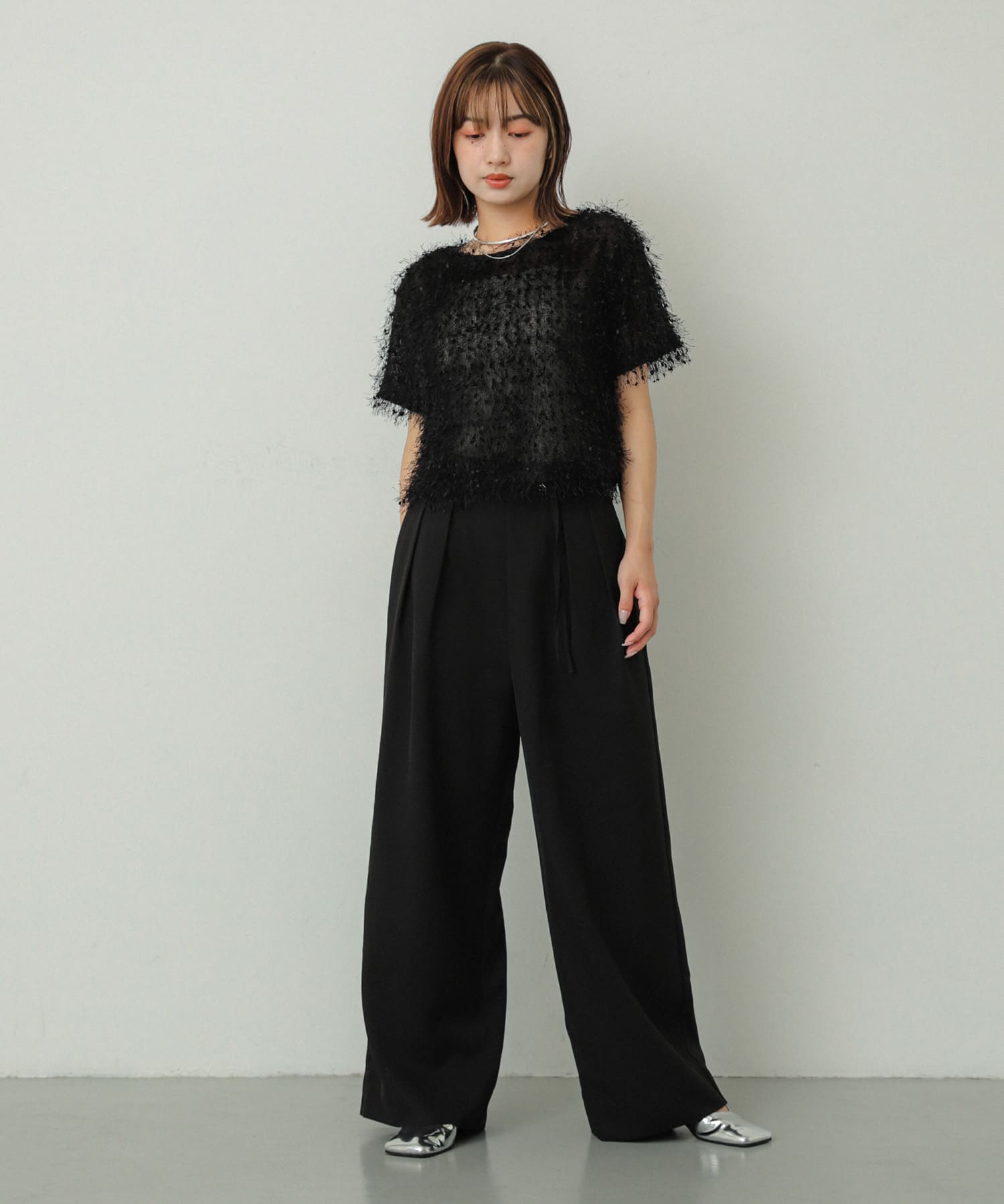 身長：158cm サイズ：M