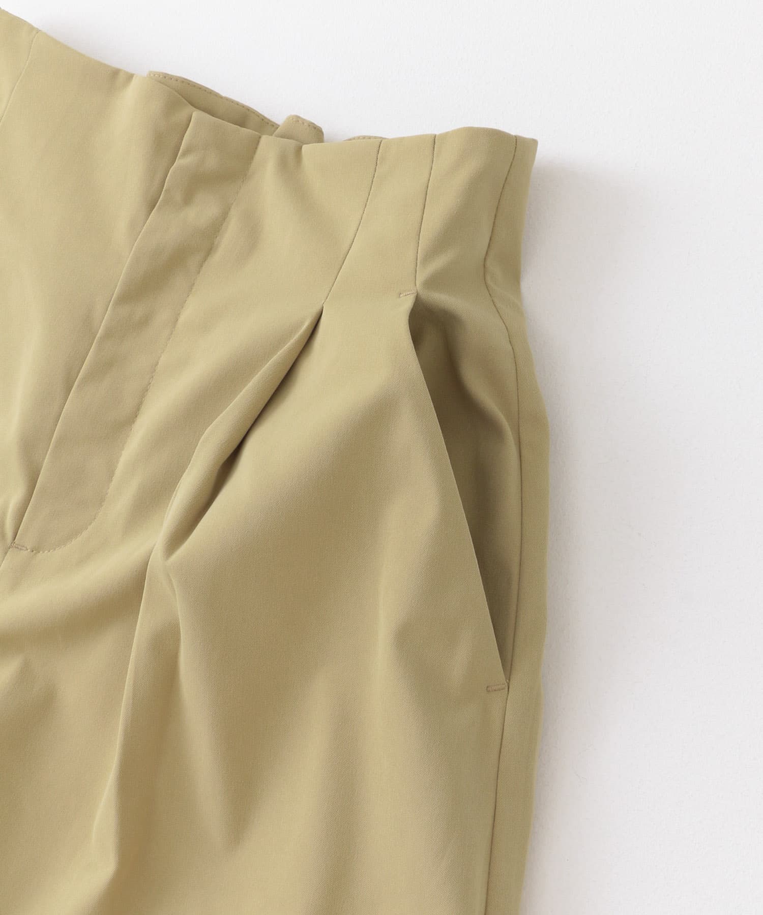バックベルトバギーパンツ BEIGE S