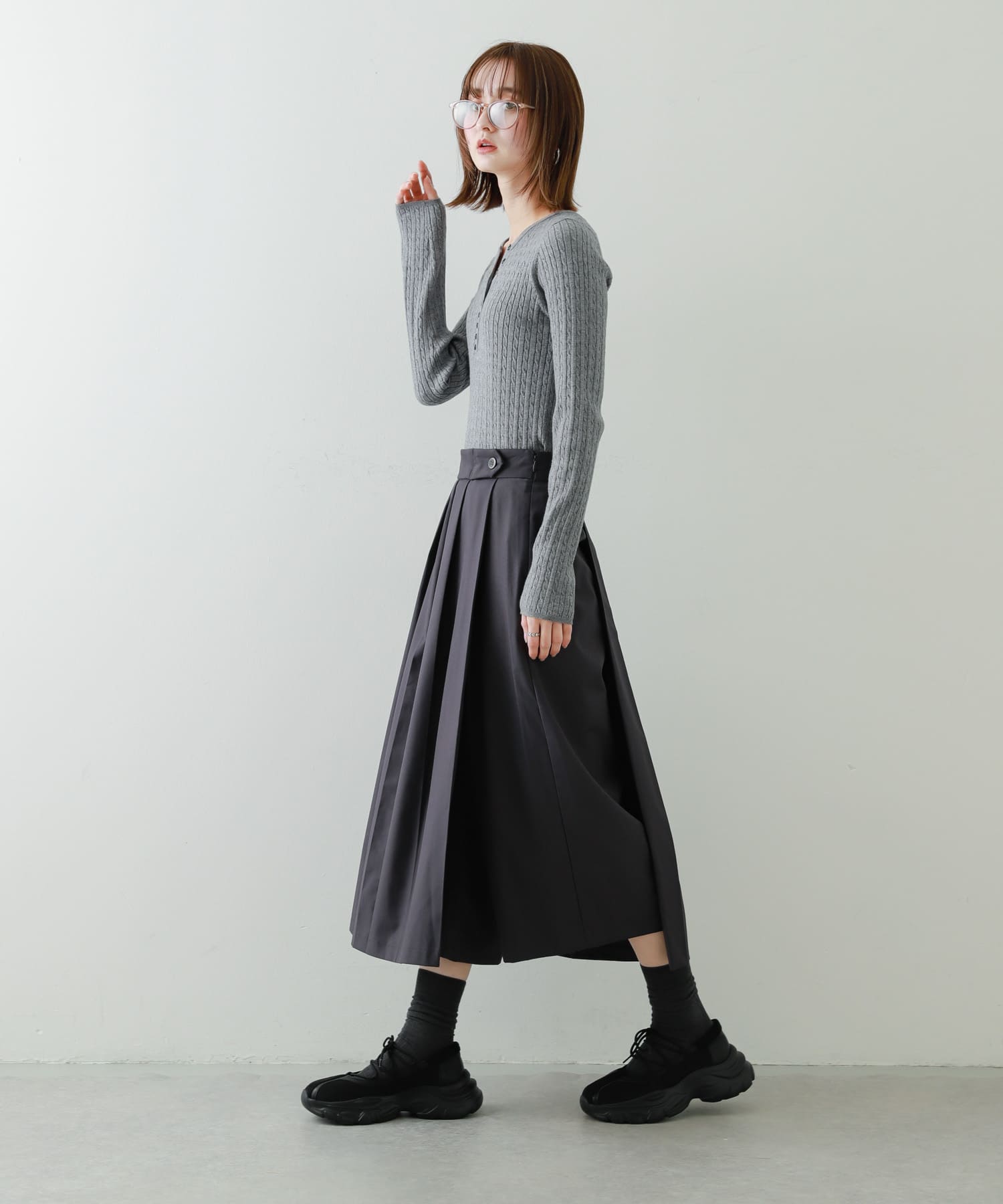 身長：169cm サイズ：one