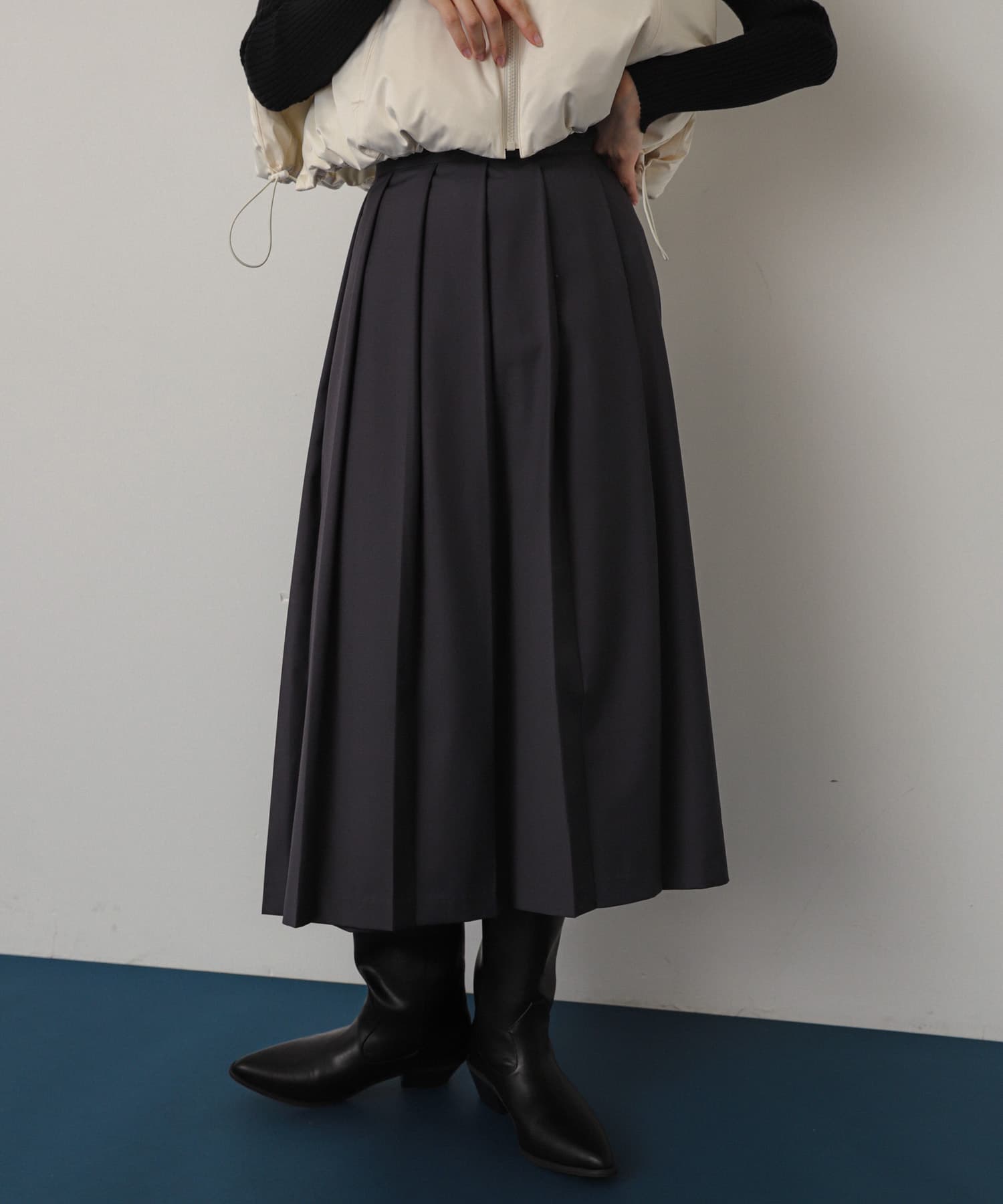 身長：169cm サイズ：one