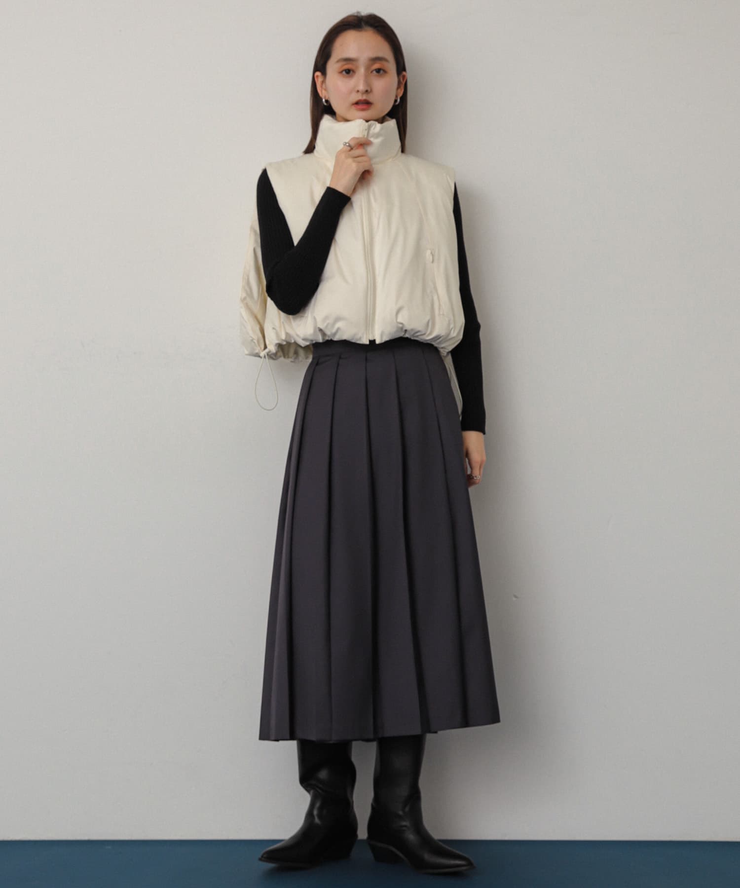 身長：169cm サイズ：one