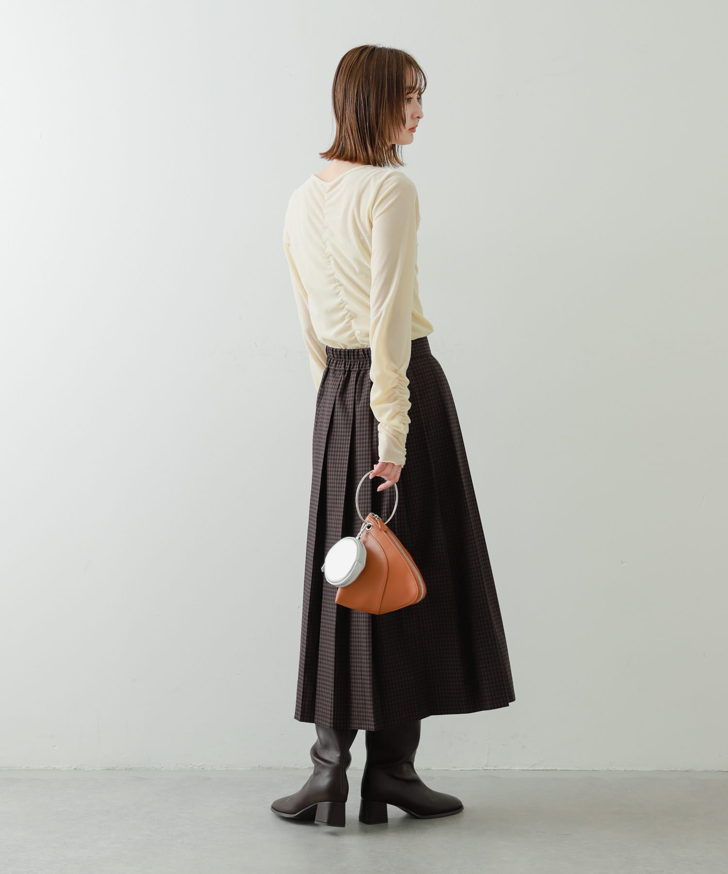 身長：169cm サイズ：one