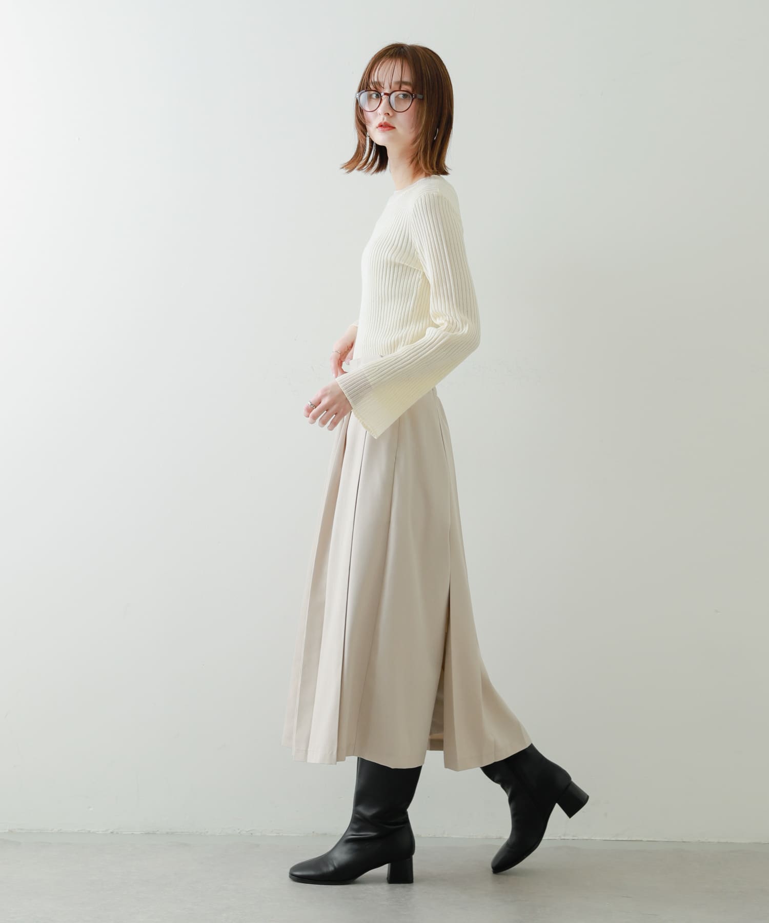 身長：169cm サイズ：one