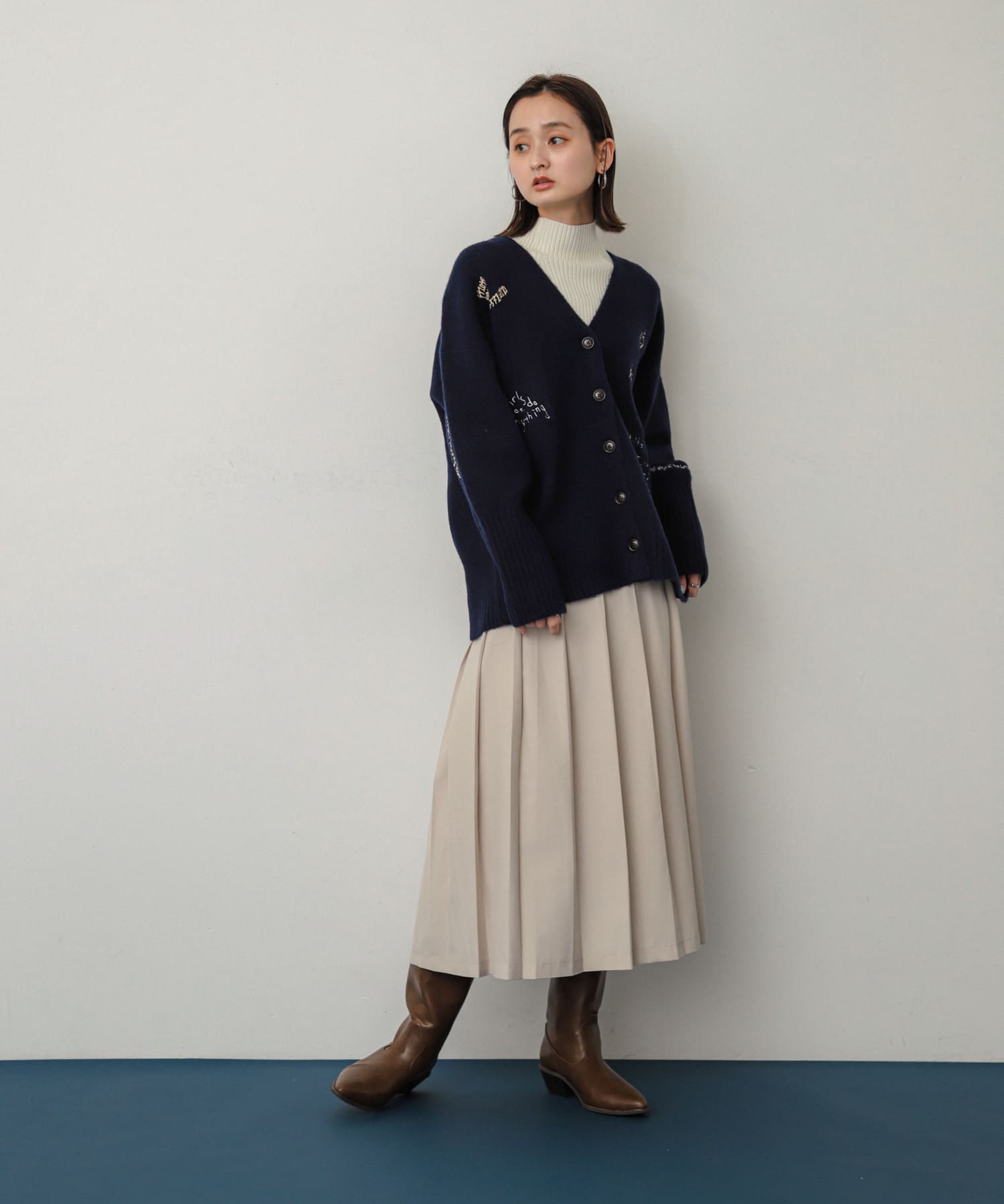 身長：169cm サイズ：one