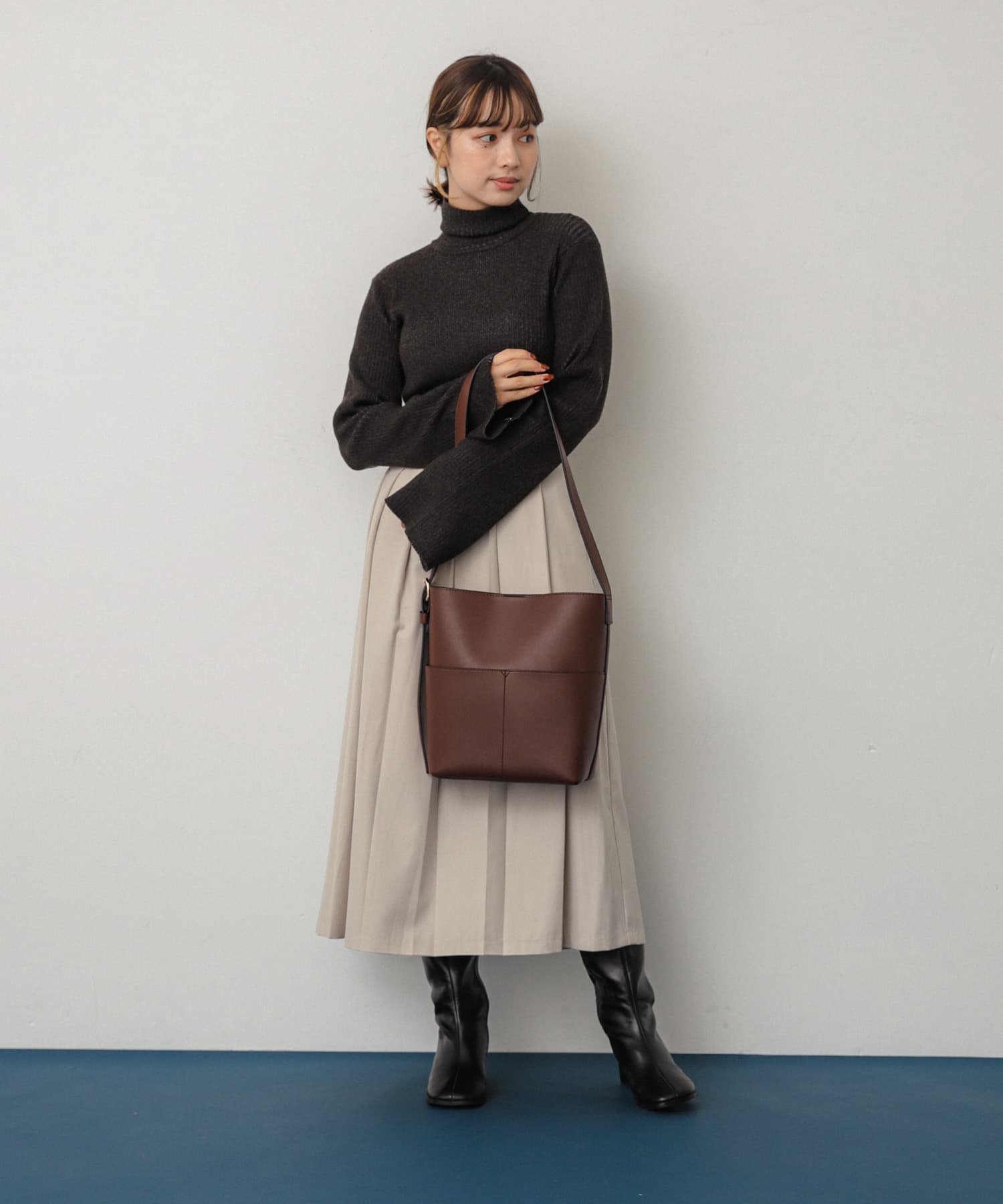 身長：158cm サイズ：one